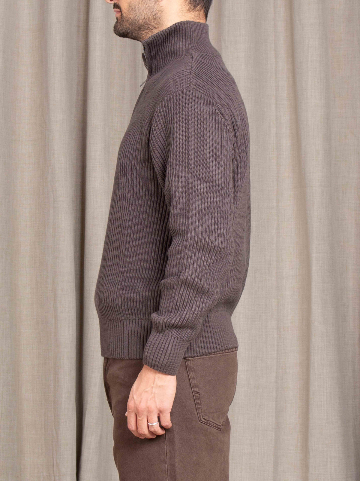 Maglia a collo alto con zip Selected Homme