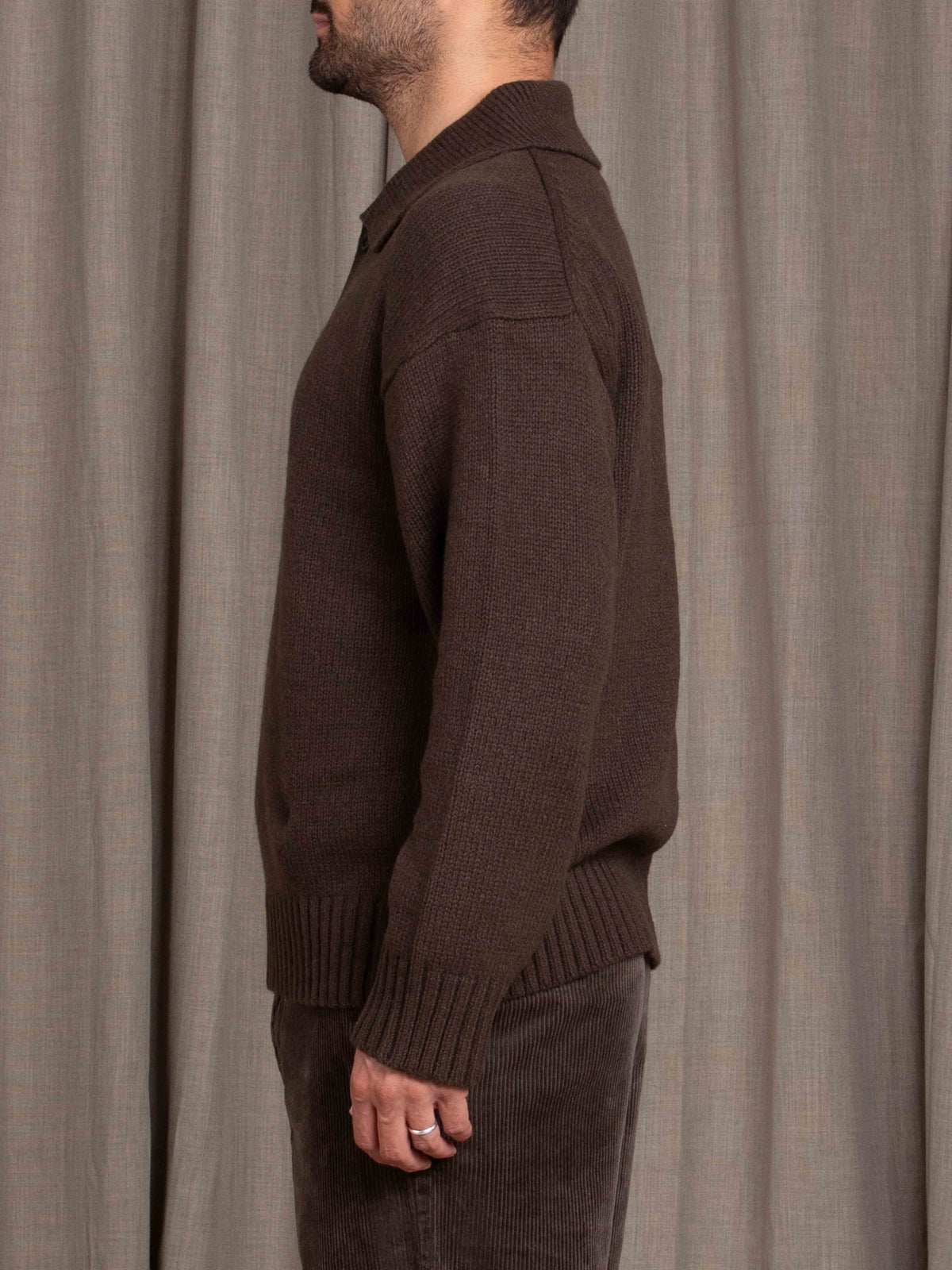 Maglioncino effetto polo Selected Homme