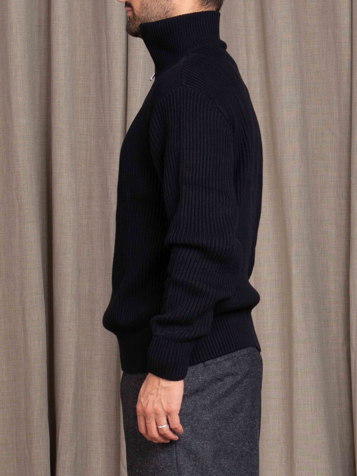 Maglia a collo alto con zip Selected Homme