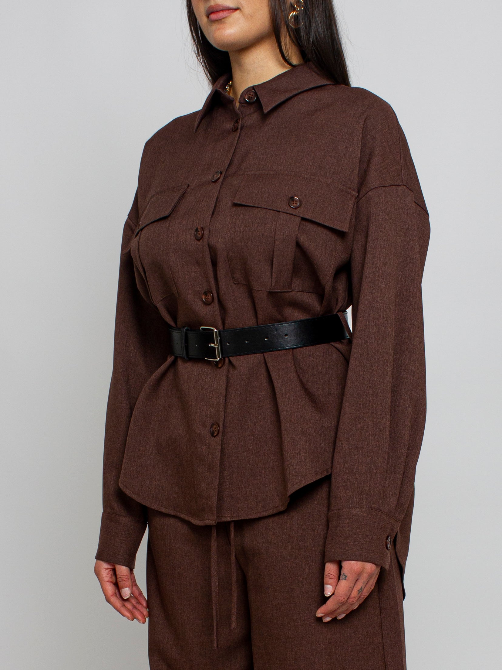 Camicia con tasche You Decide