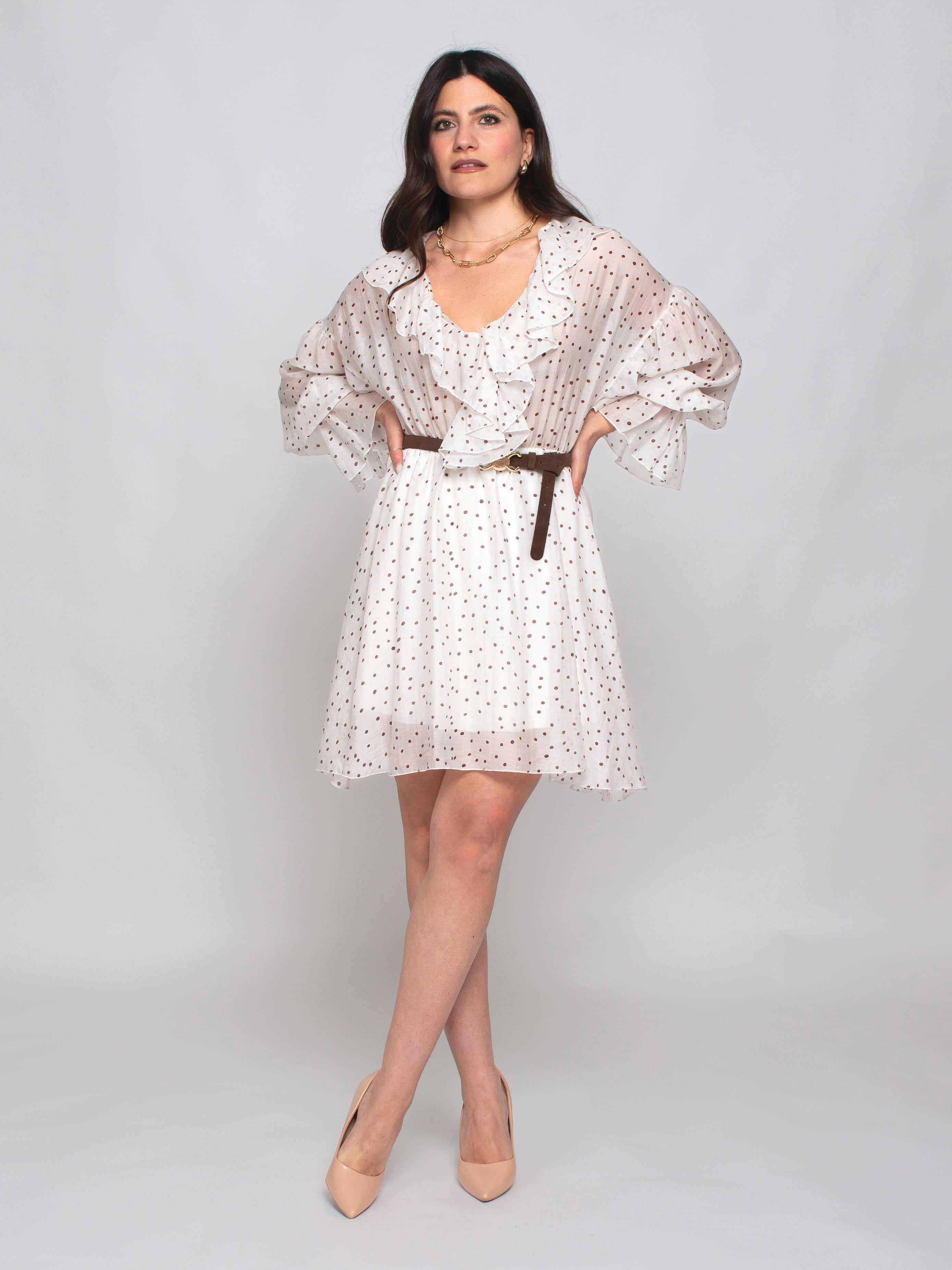 Abito pois e volant Le Streghe