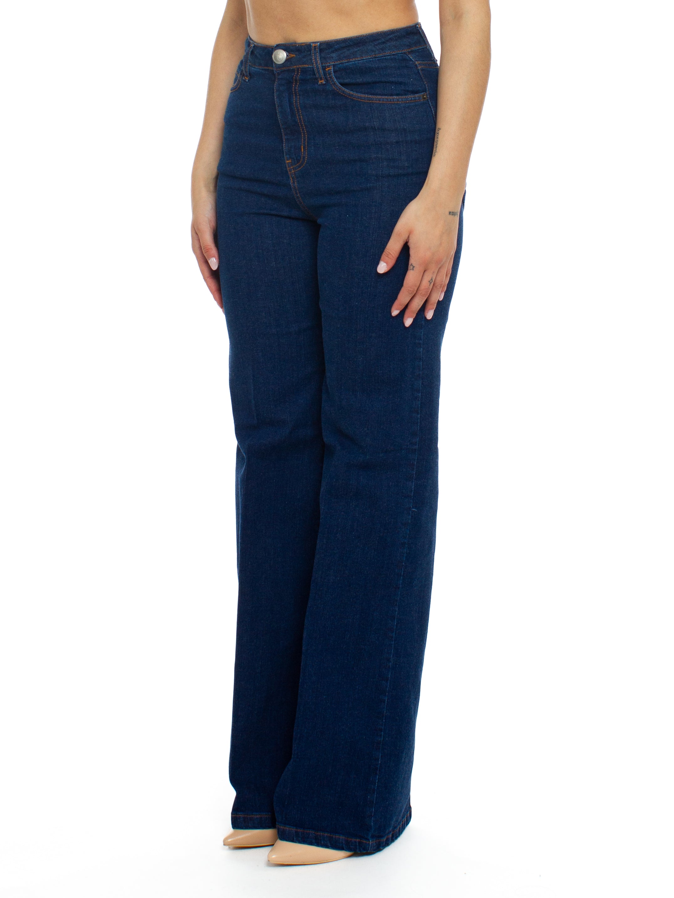 Jeans palazzo zampa To.Bì Demure