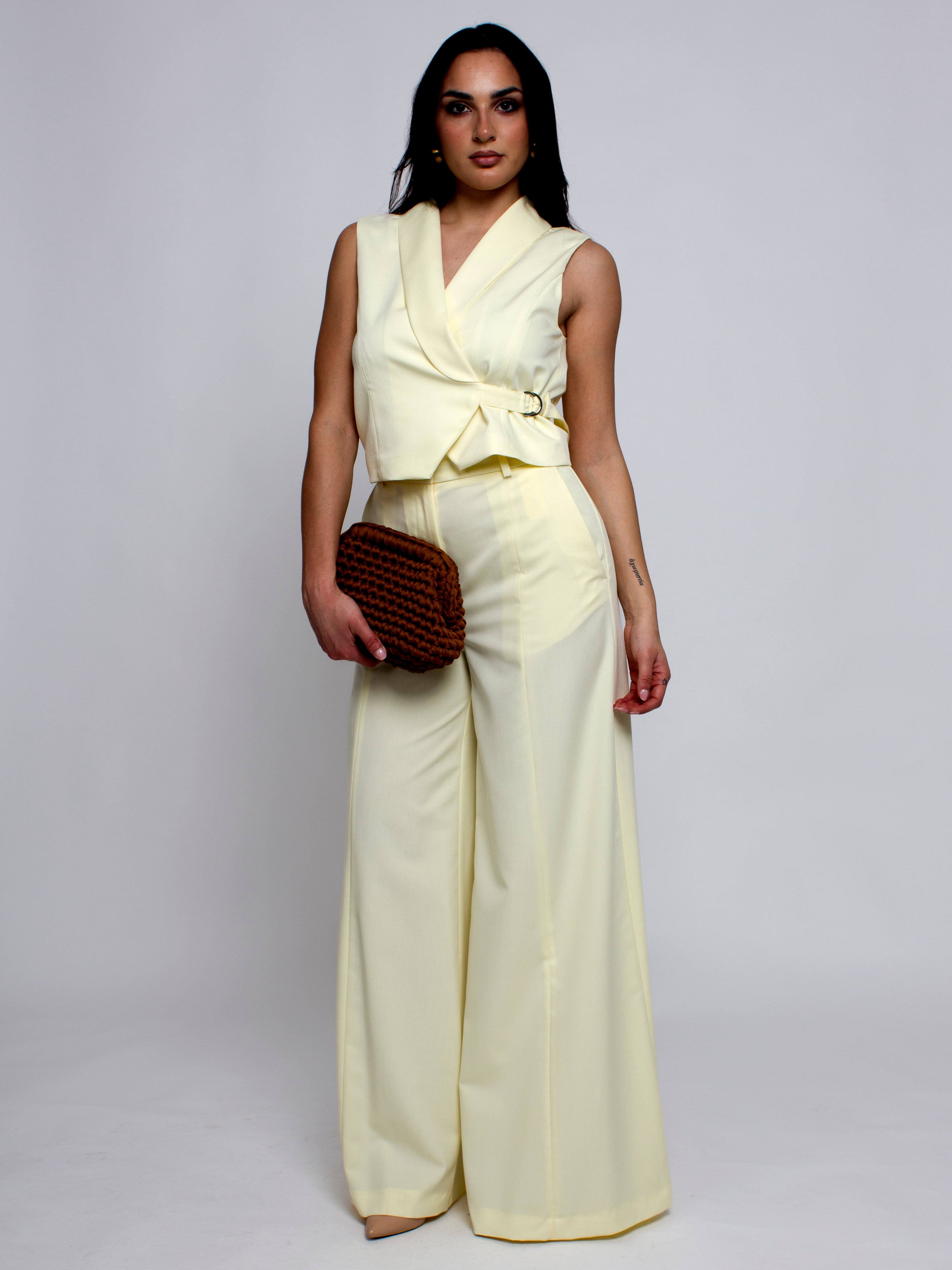 Pantalone Gamba Ampia Vicolo