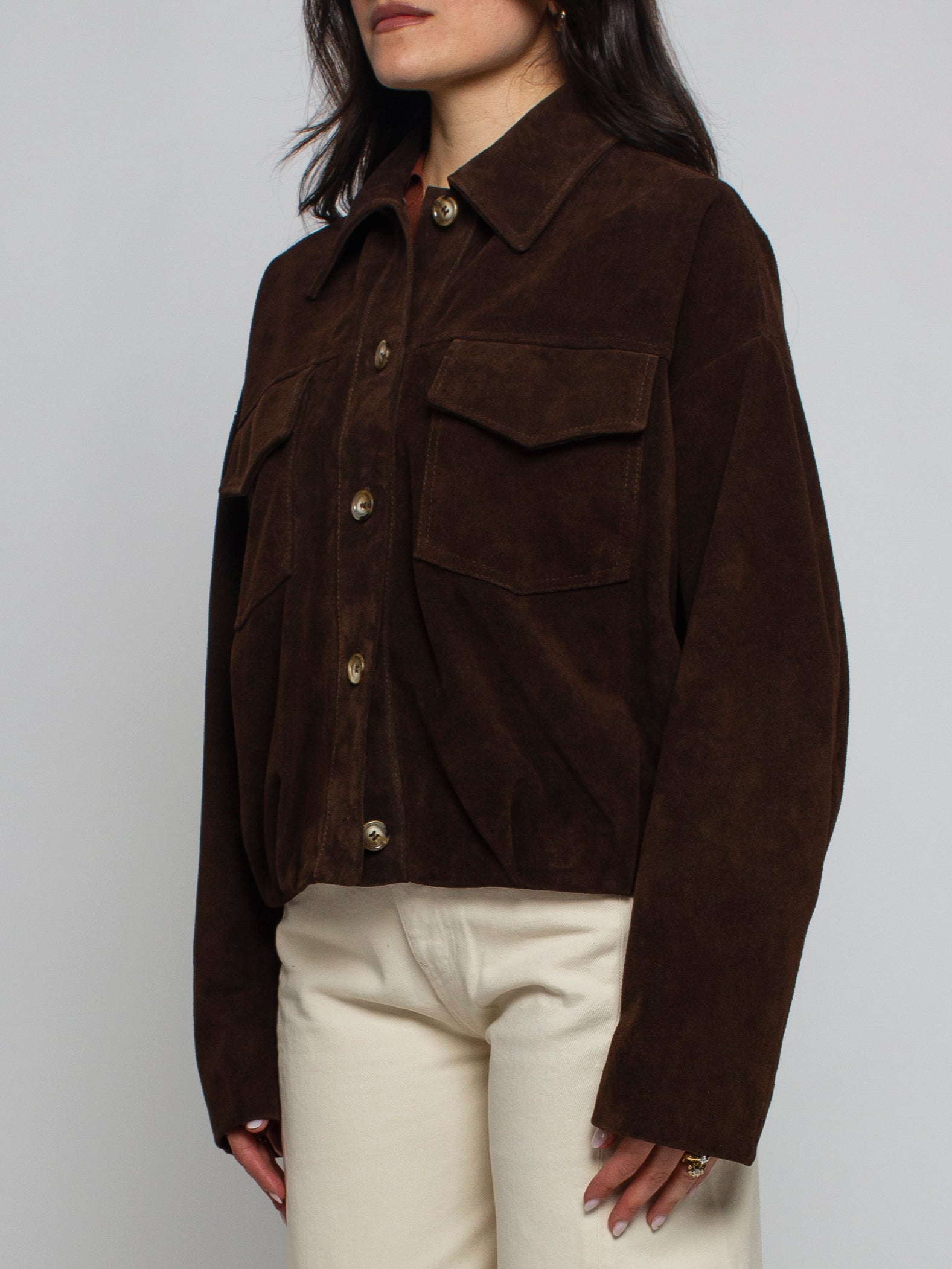 Bomber scamosciato Vicolo