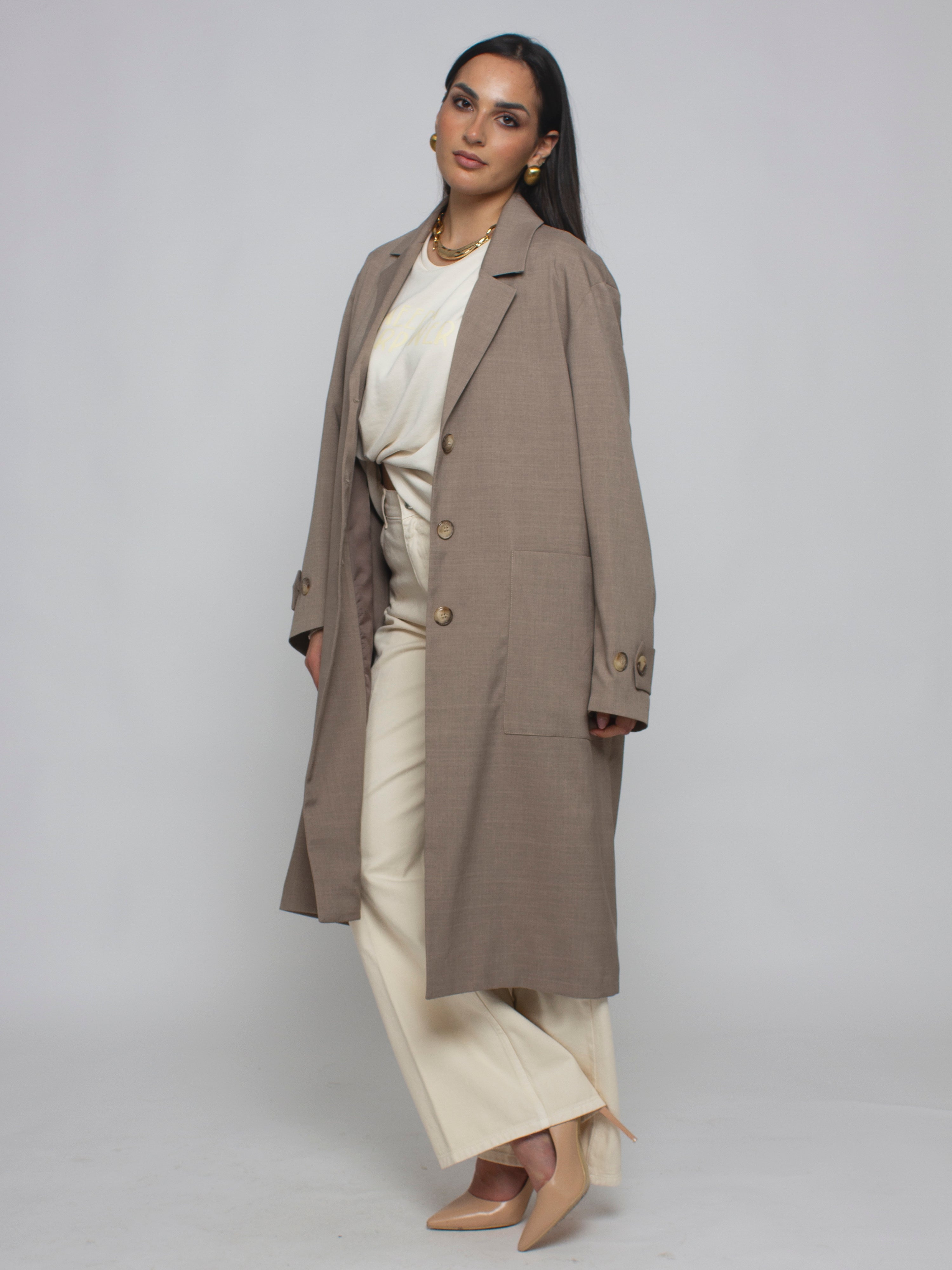 Felpa con maniche in merletto Vicolo