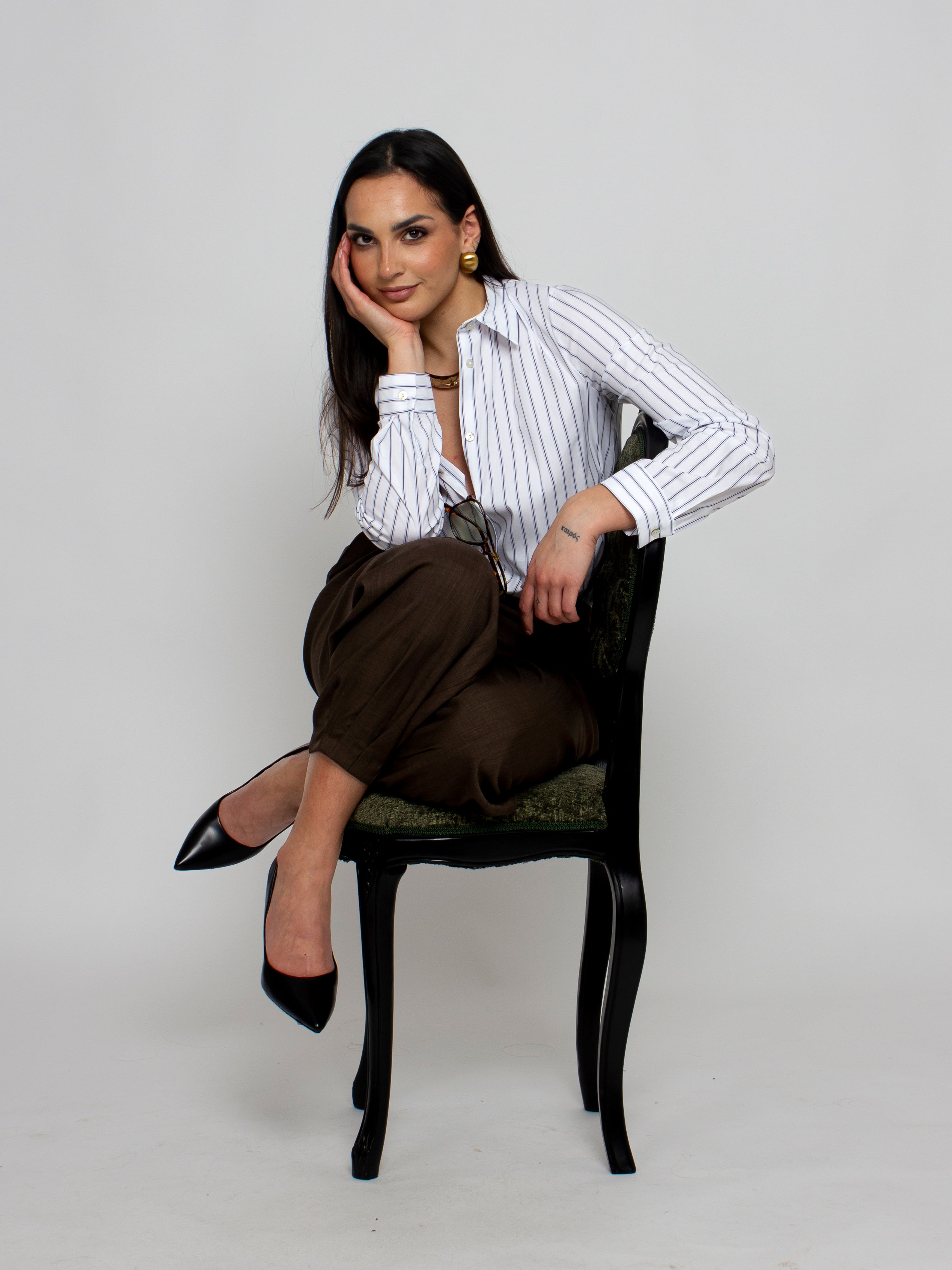 Camicia a righe Vicolo