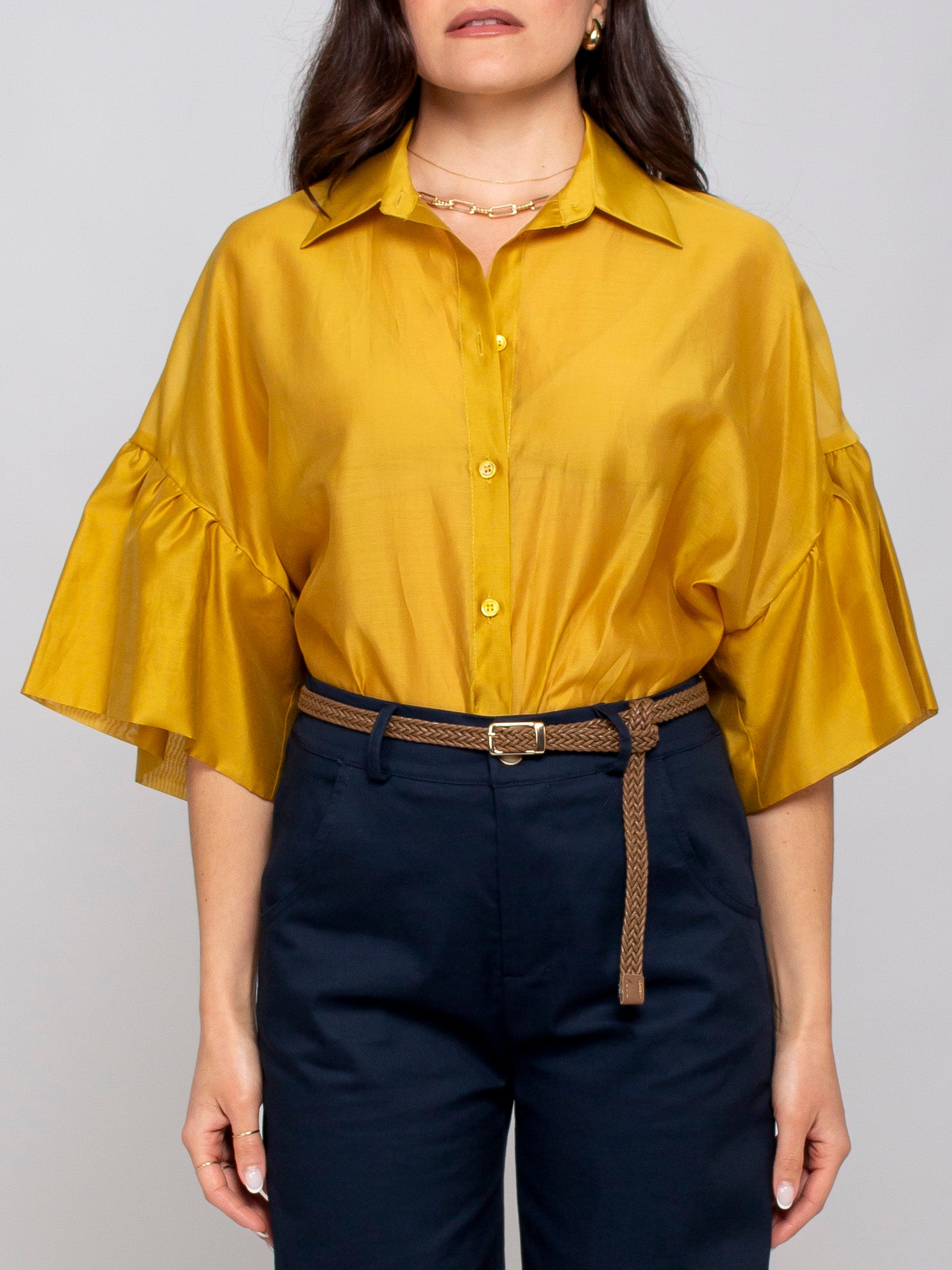 Camicia manica a sbuffo Vicolo