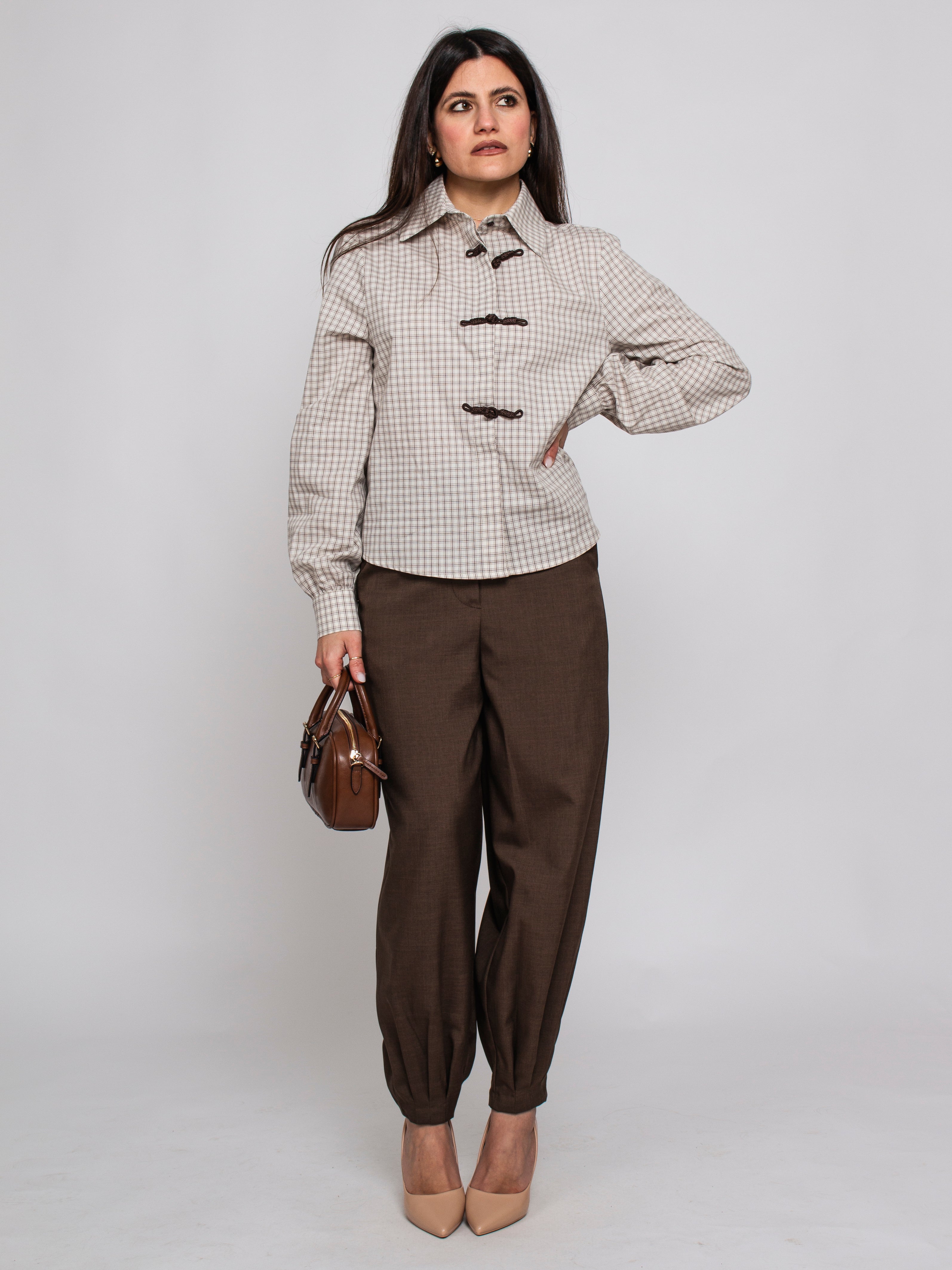 Camicia a Quadrettini Vicolo