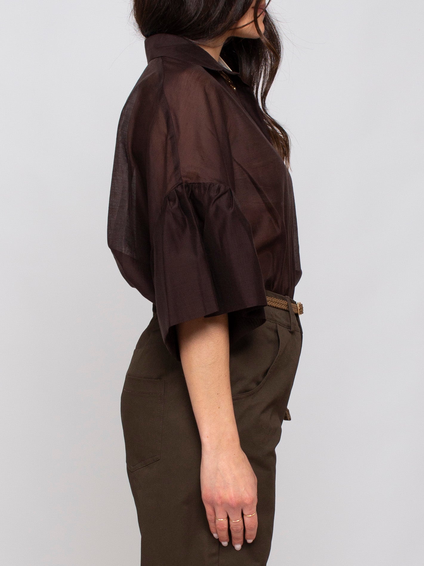 Camicia manica a sbuffo Vicolo