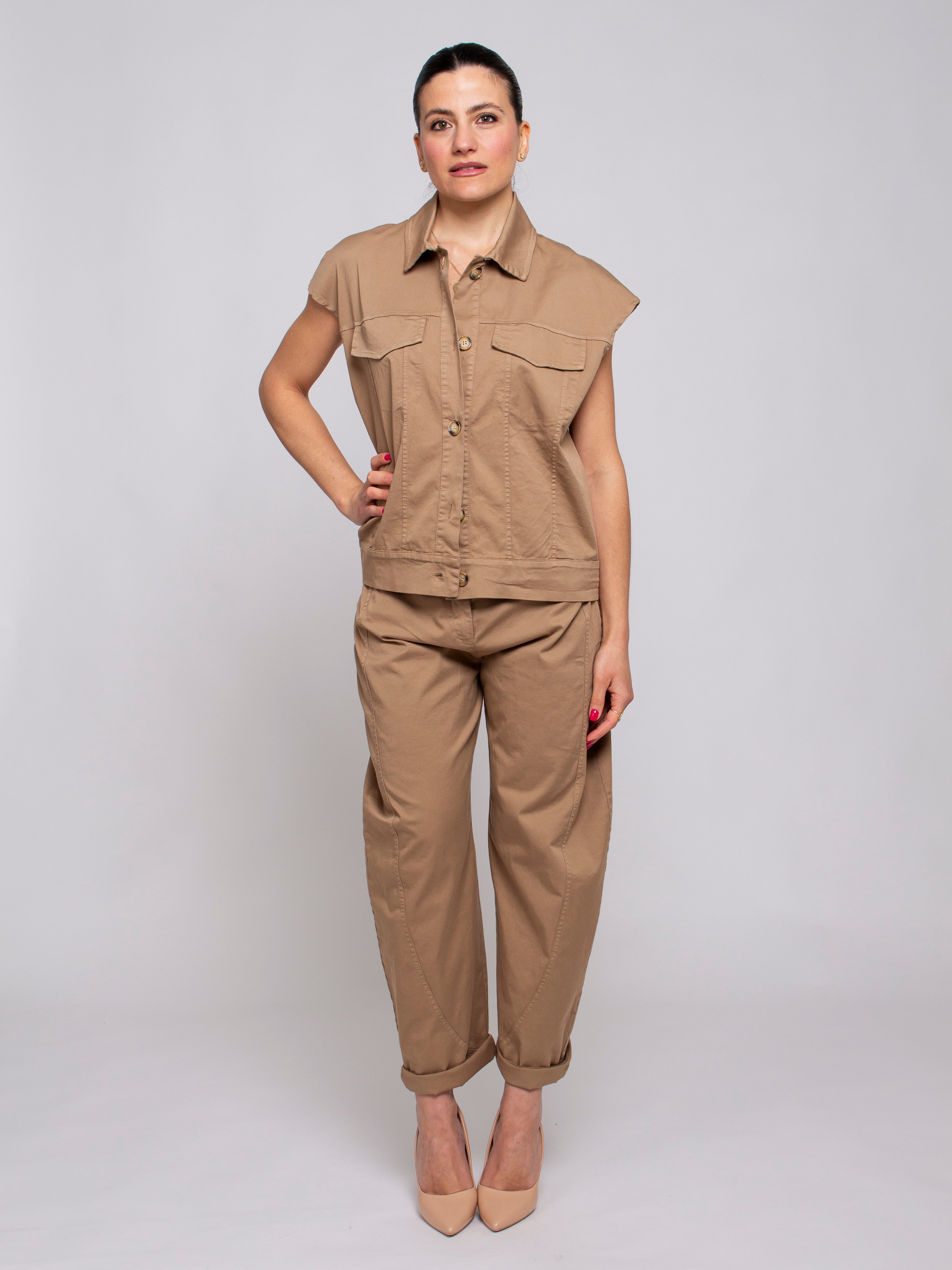 Gilet con Bottoni Vicolo