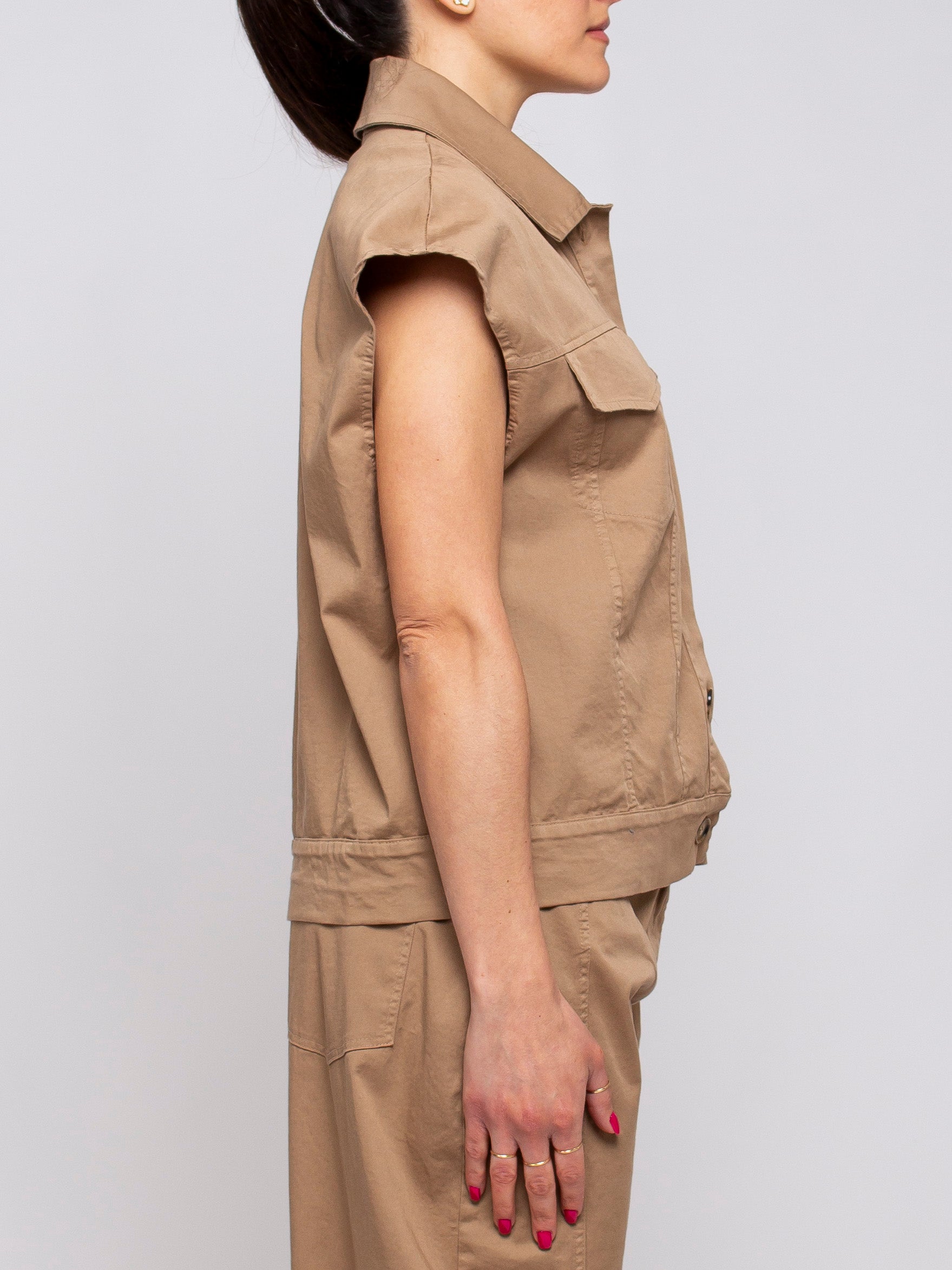 Gilet con Bottoni Vicolo