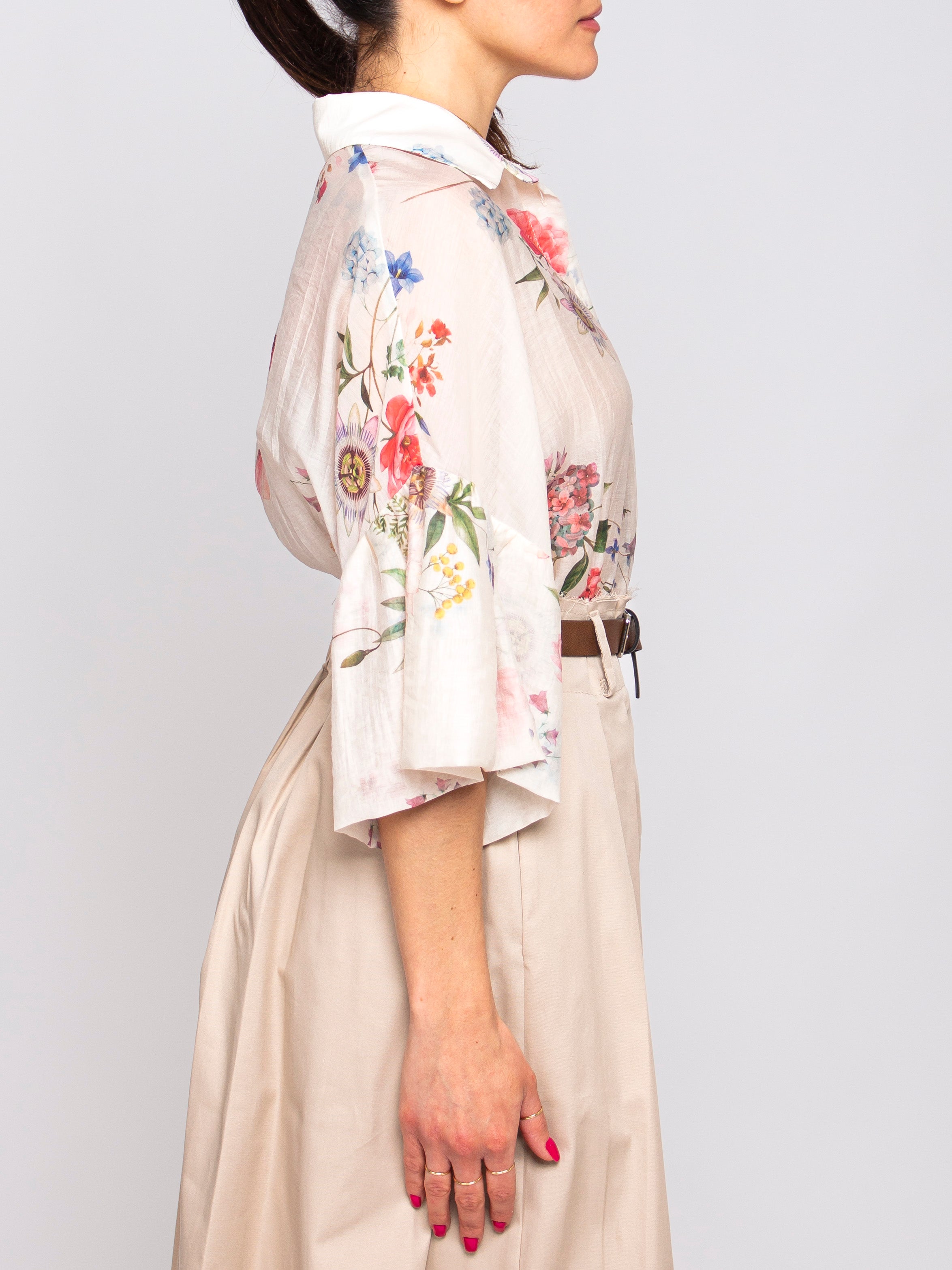 Camicia fiori Vicolo