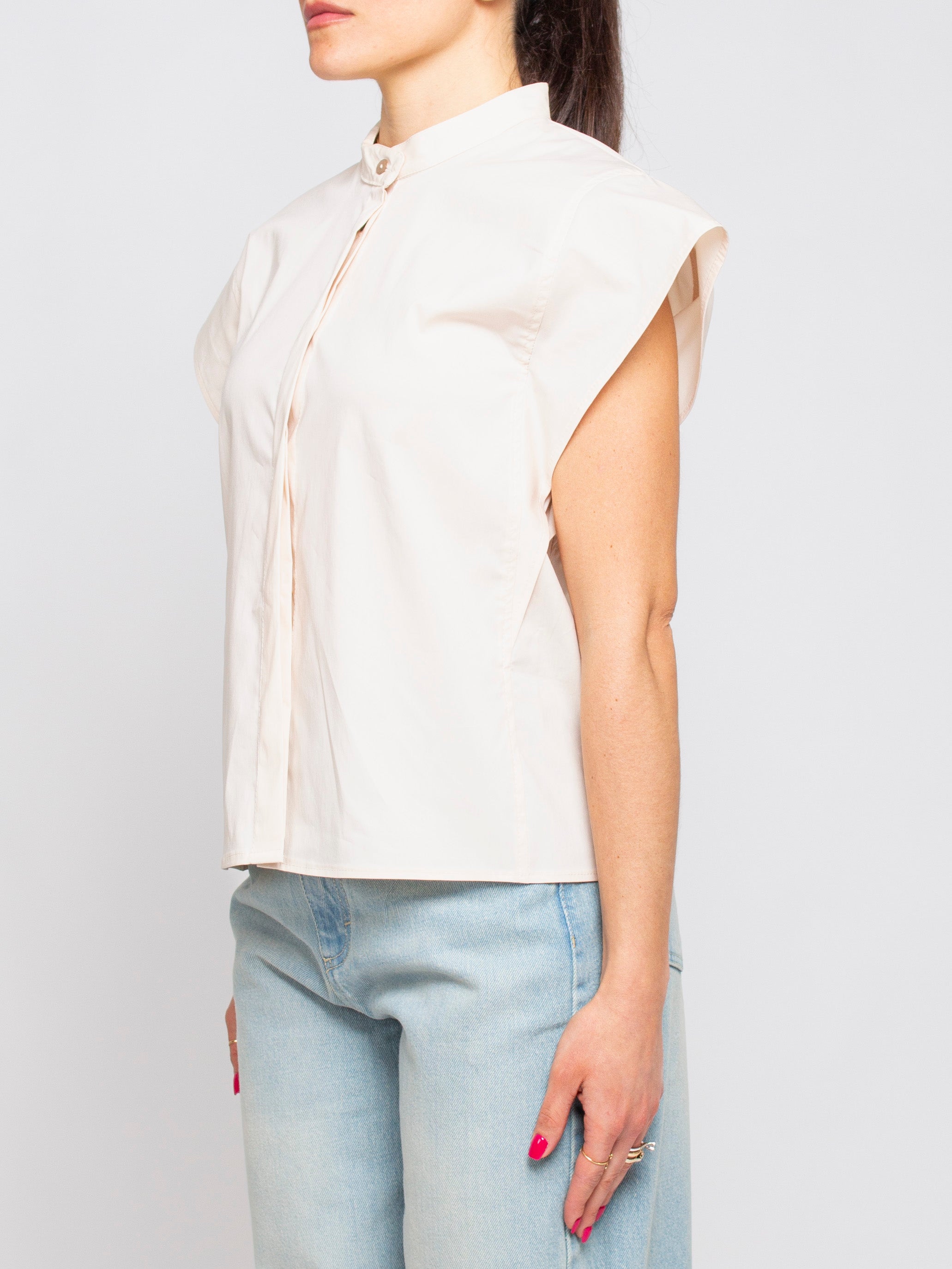 Camicia coreana spalla alette Vicolo