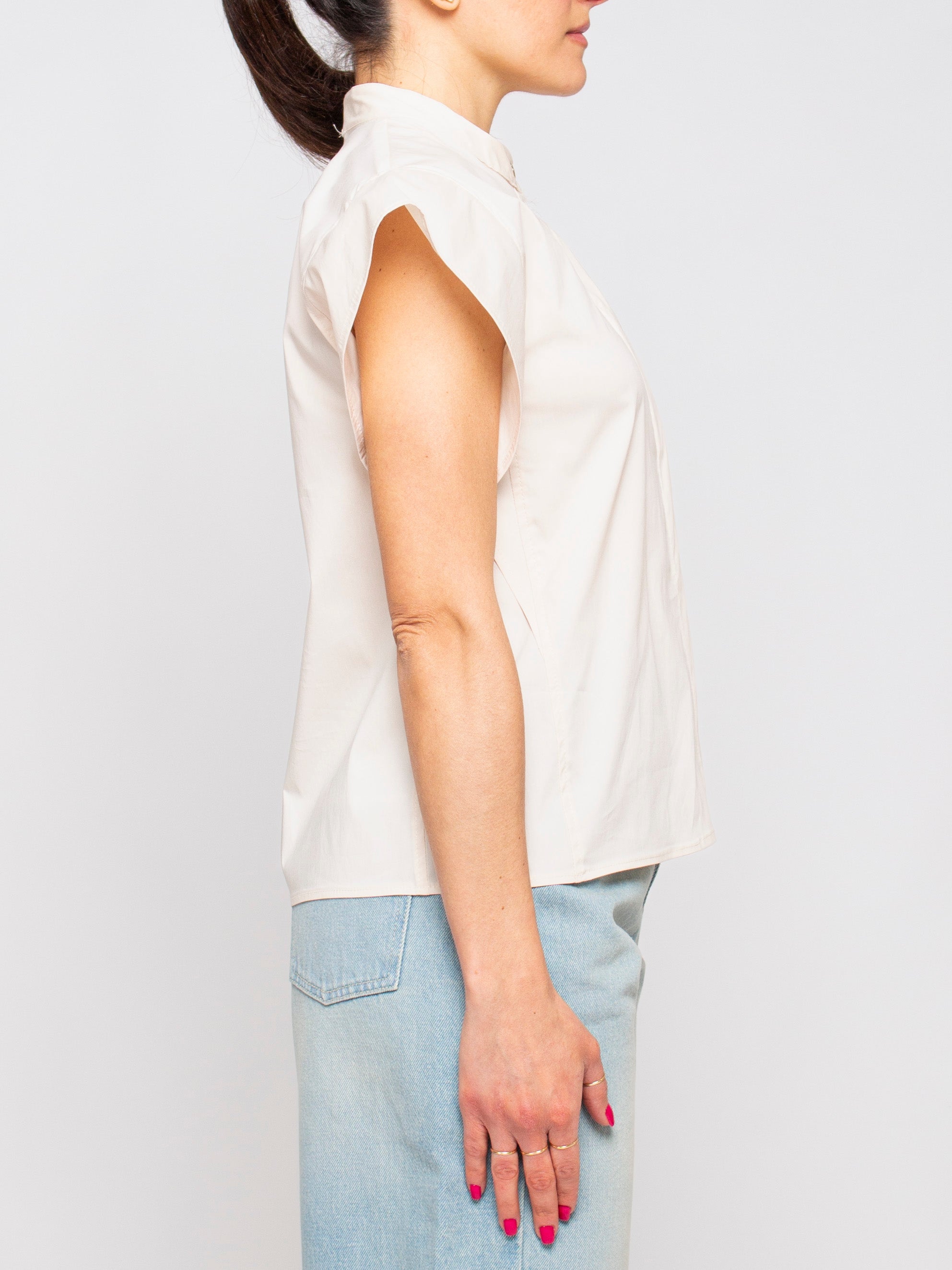 Camicia coreana spalla alette Vicolo