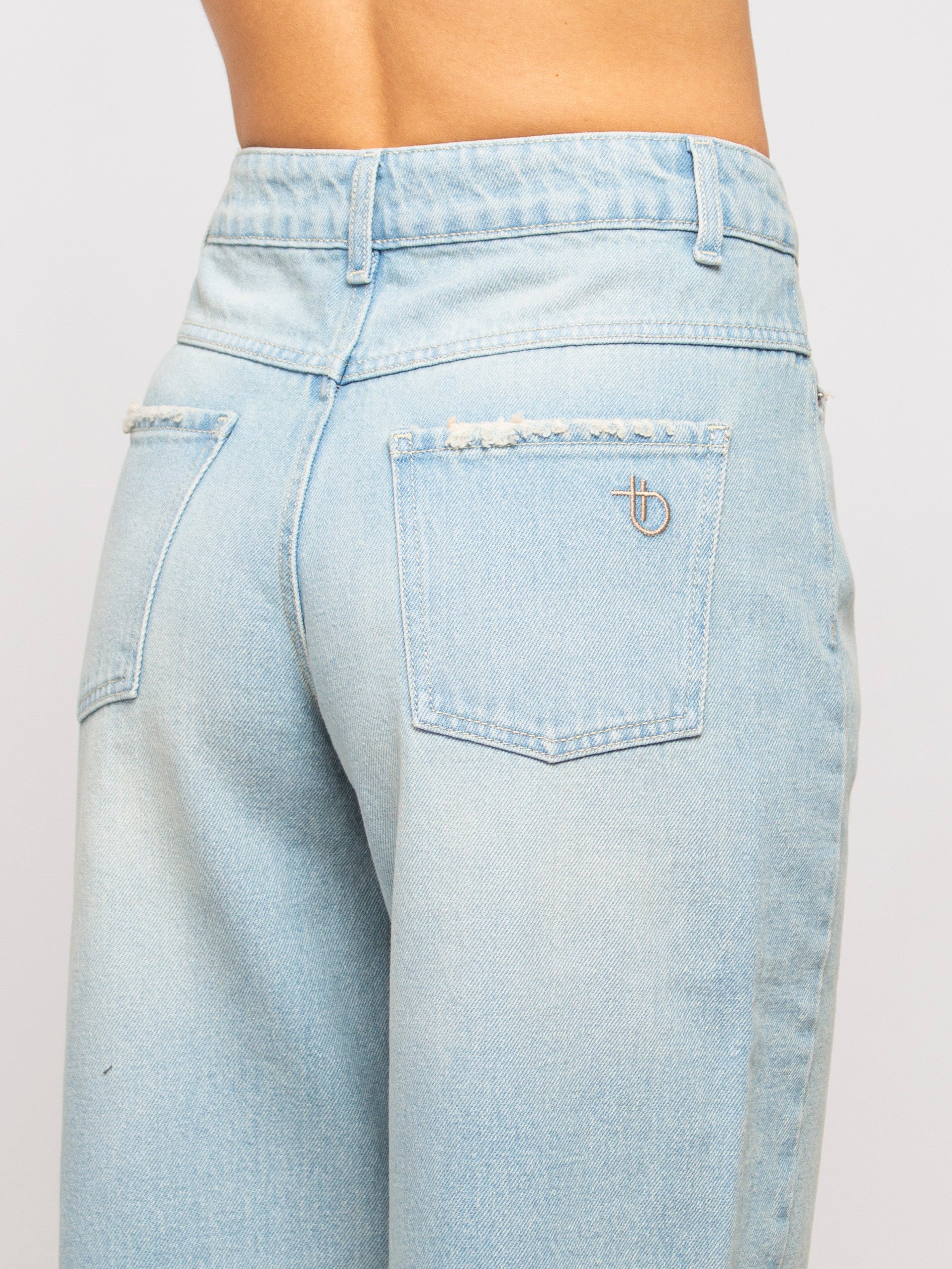 Jeans Barrel Fit To.Bì Demure