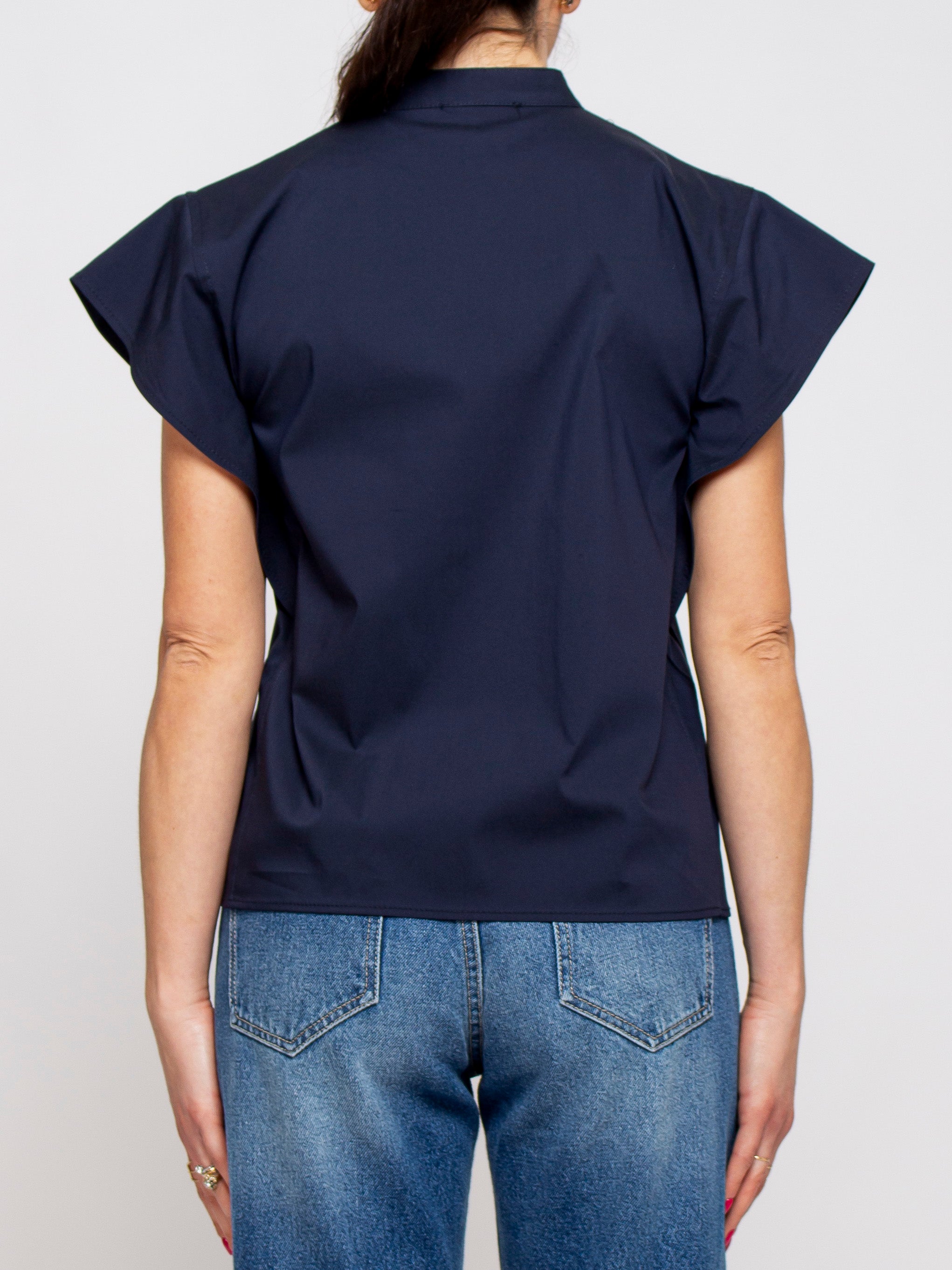 Camicia coreana spalla alette Vicolo