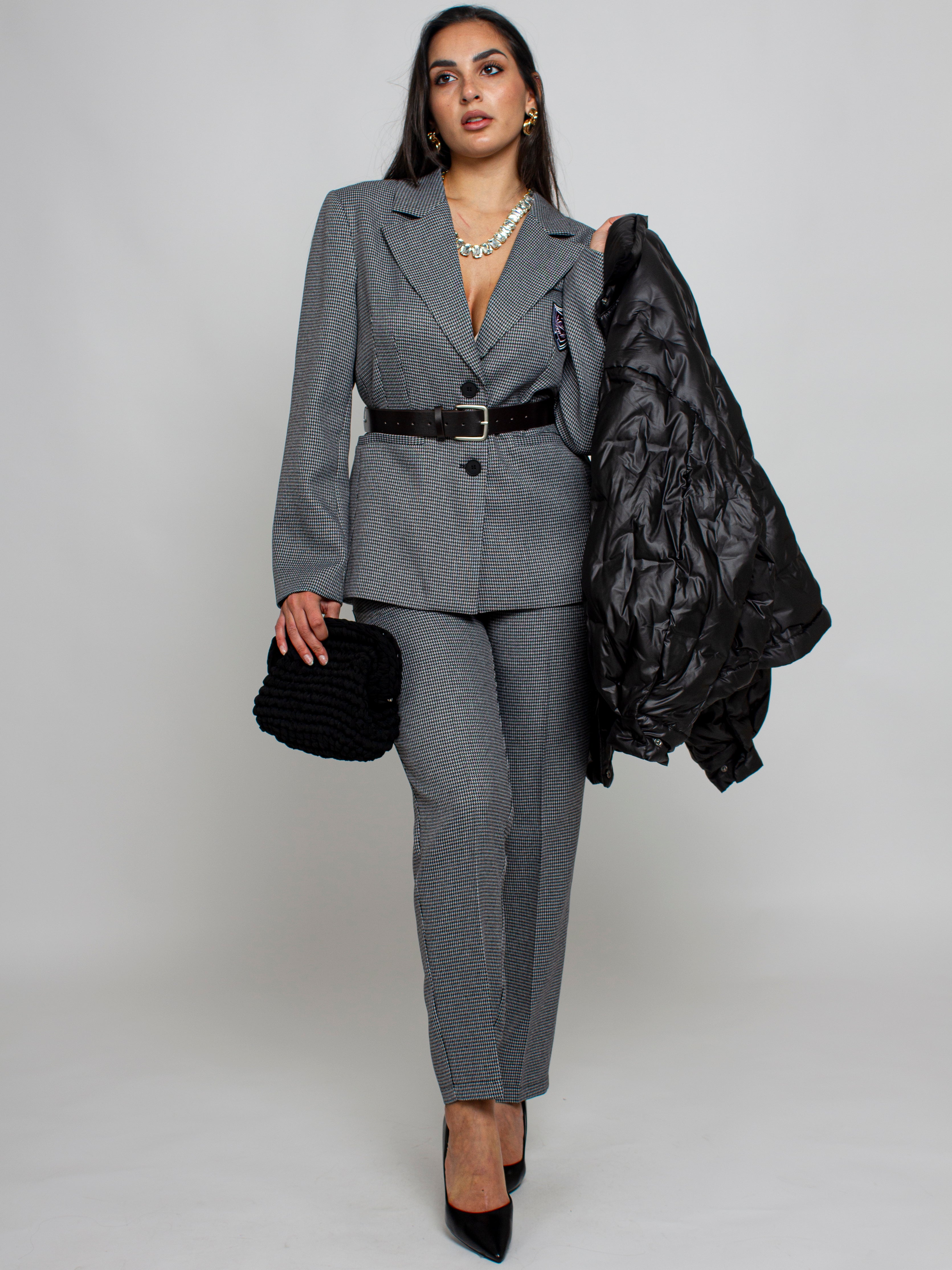 Giacca Pied de Poule You Decide