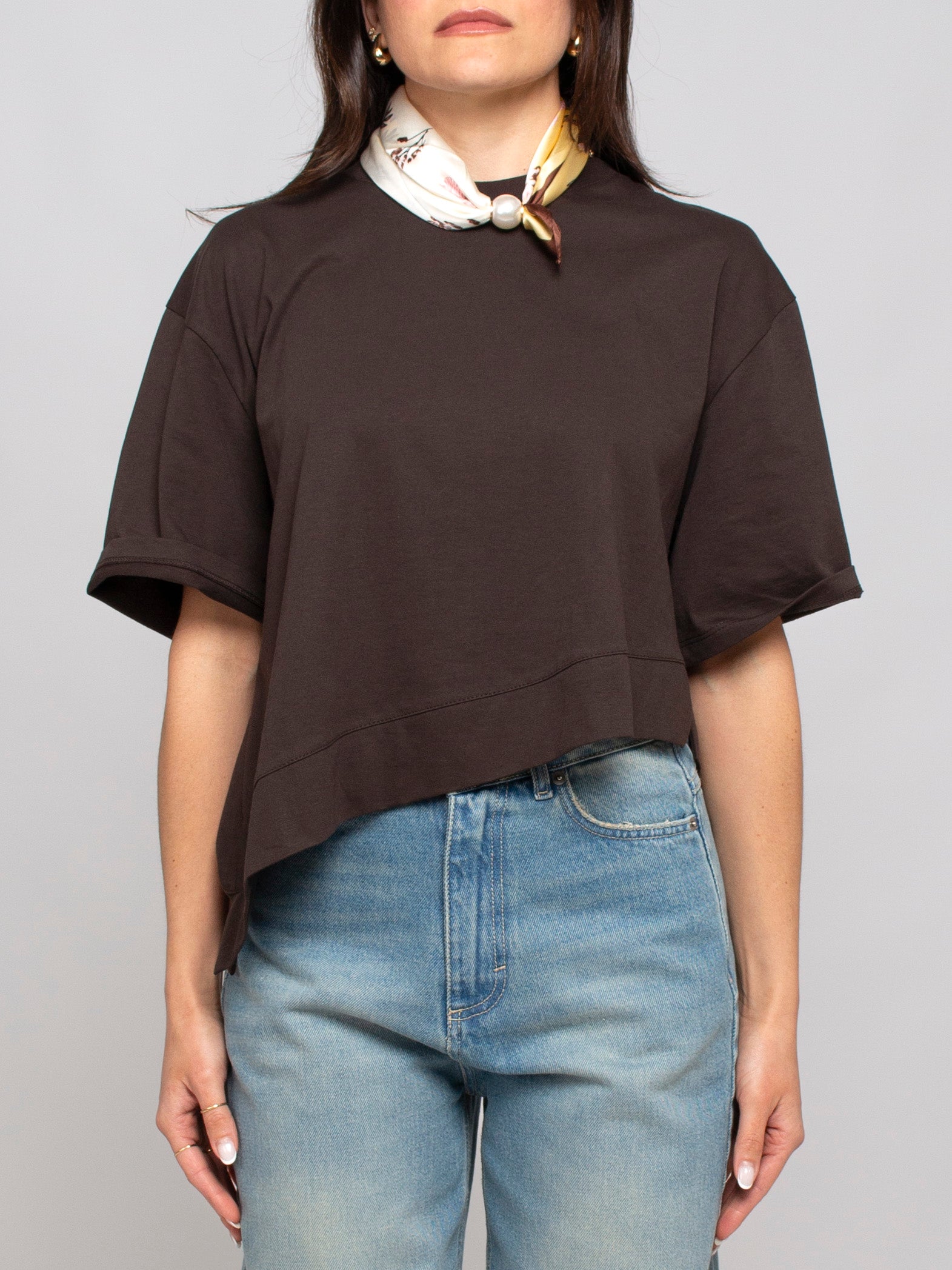 Tshirt asimmetrica Vicolo