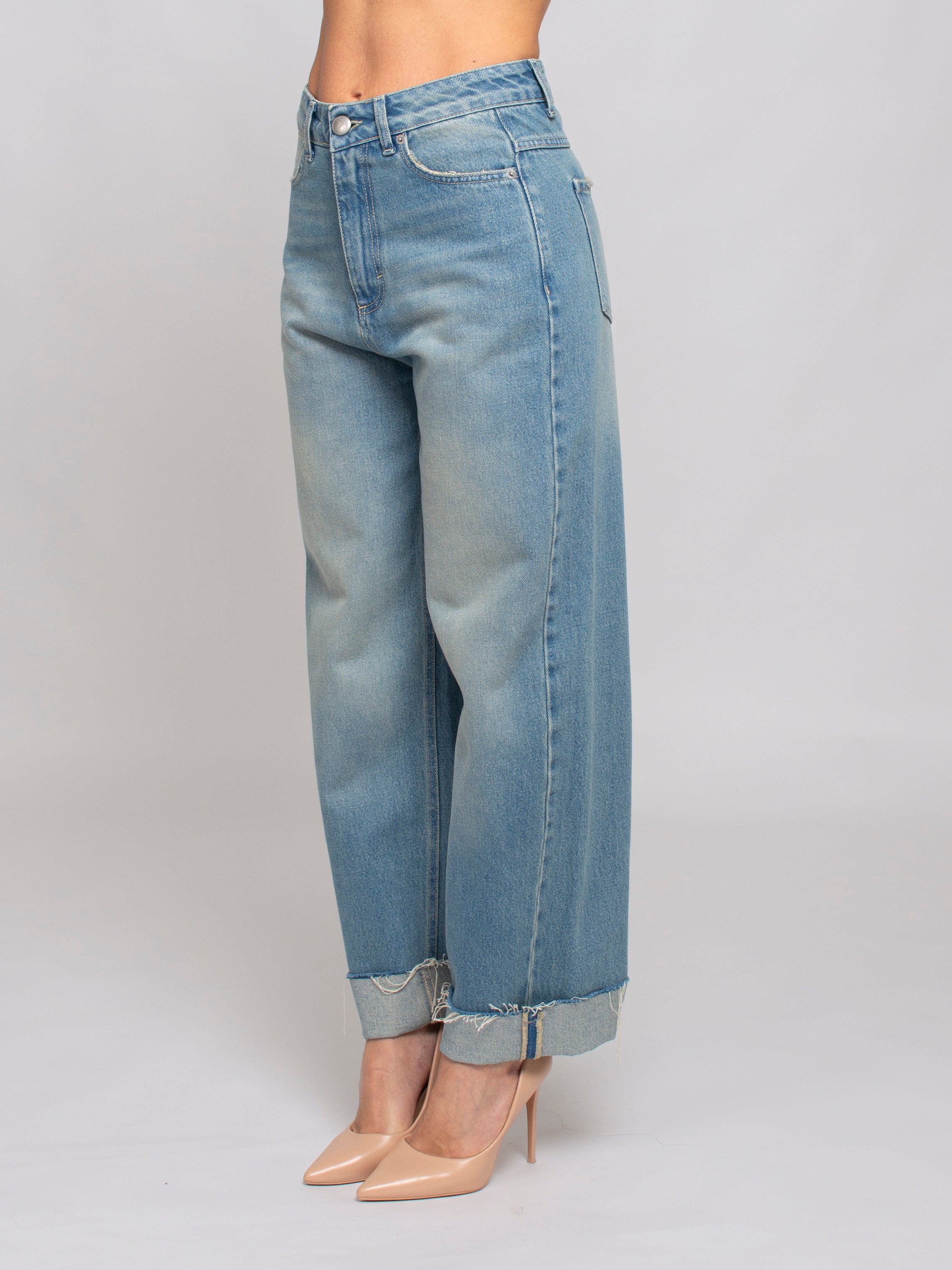 Jeans Barrel Fit To.Bì Demure
