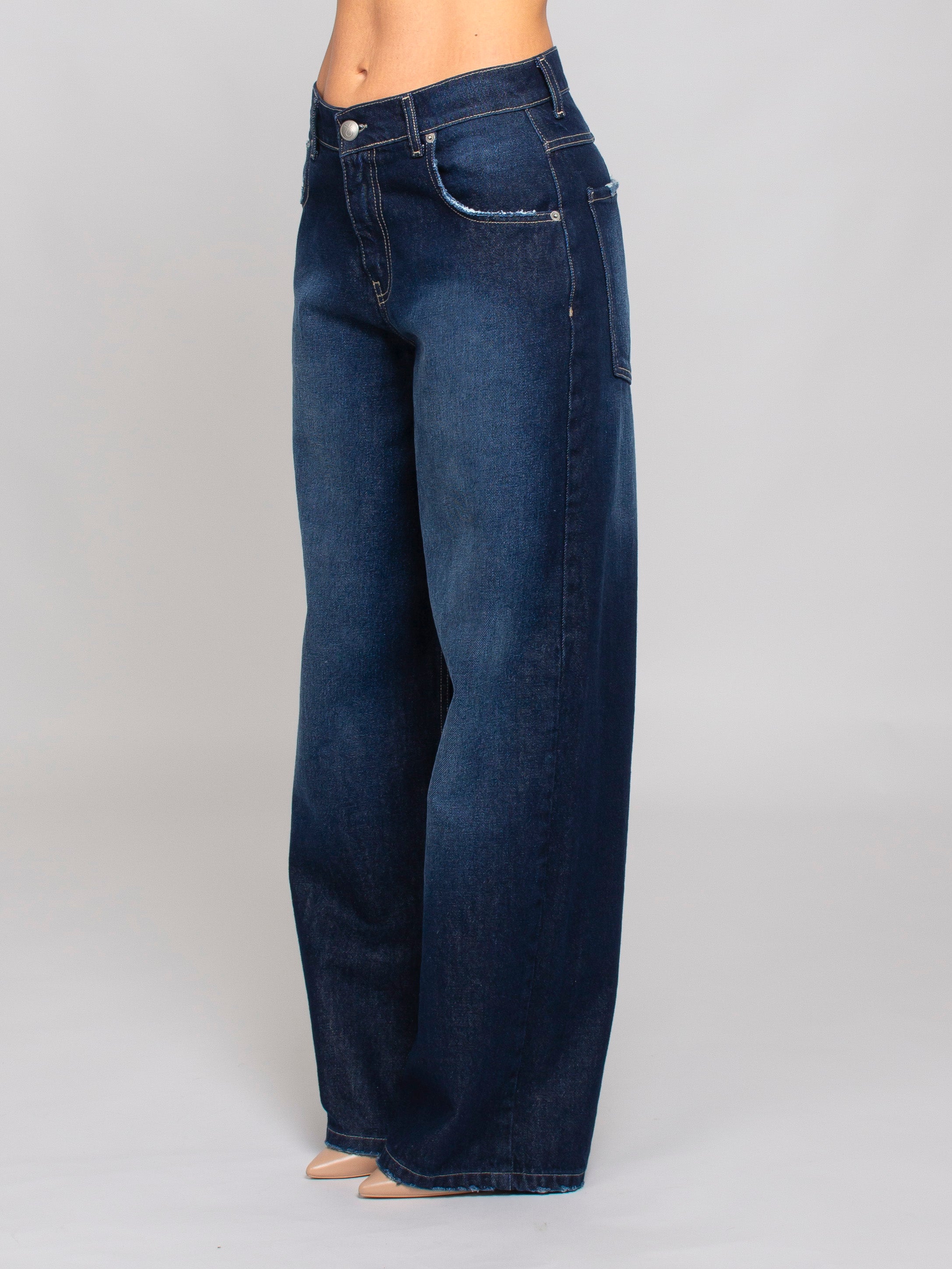Jeans wide leg To.Bì Demure