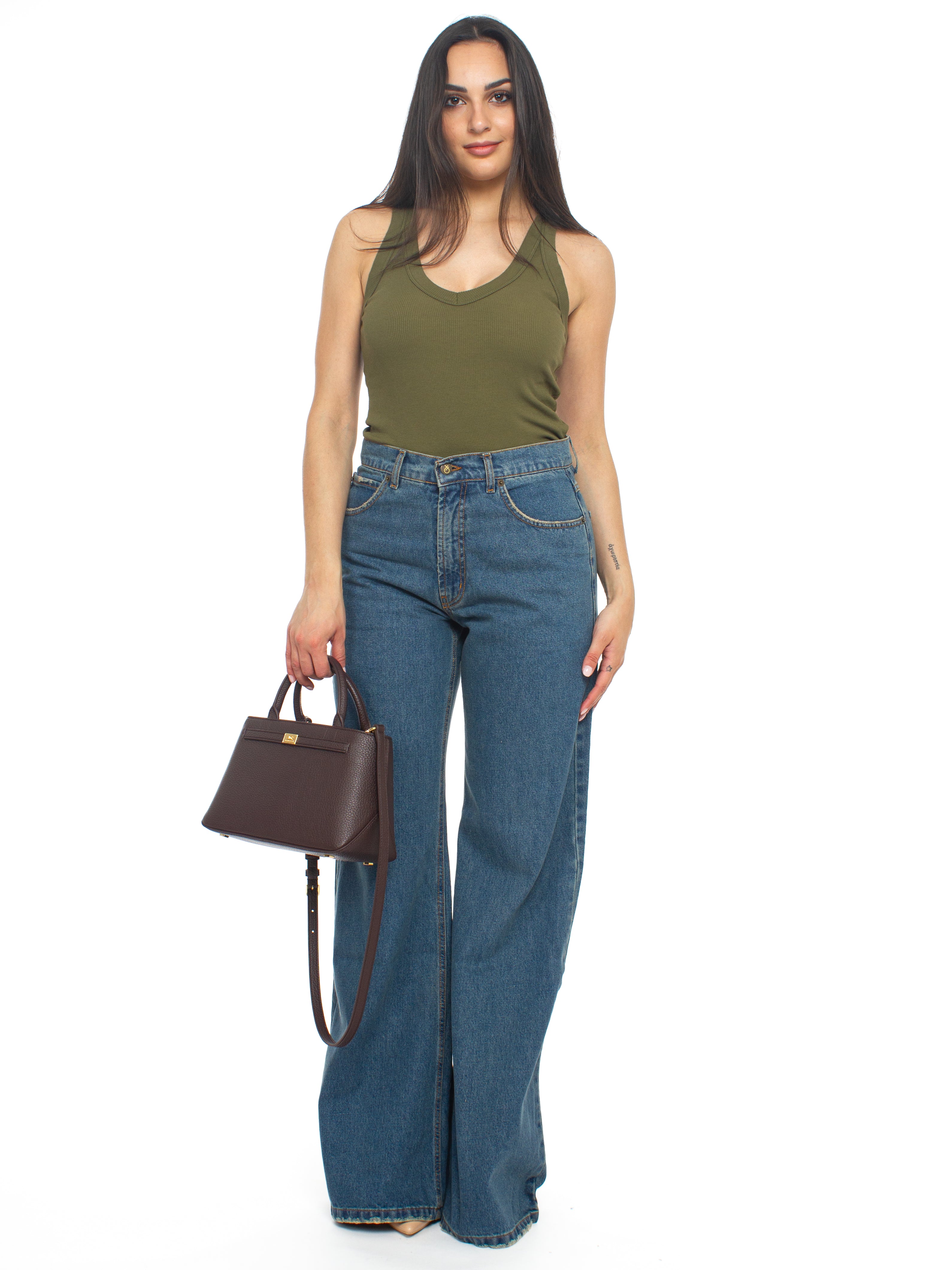 Jeans palazzo a zampa To.Bì Demure