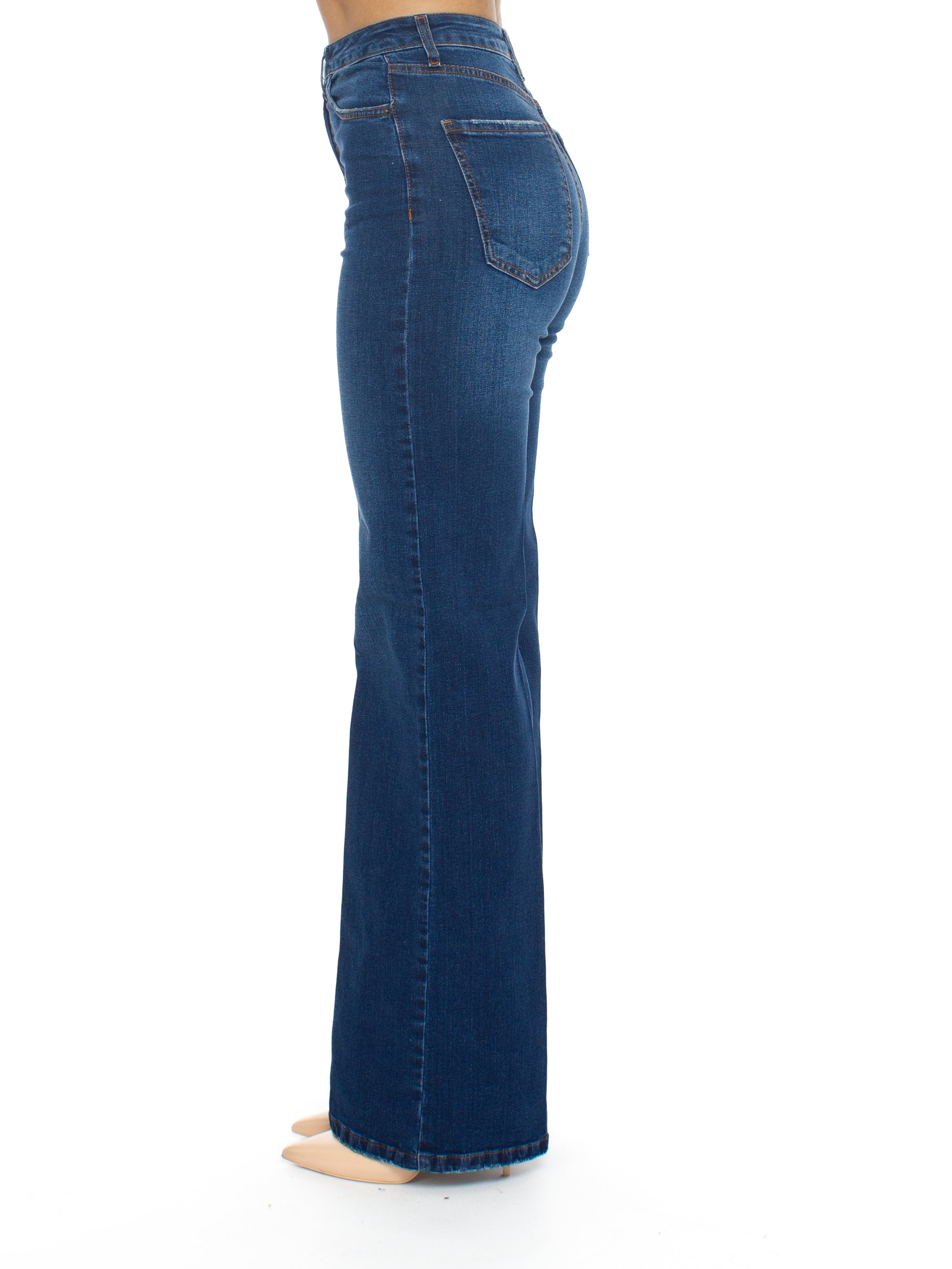 Jeans palazzo zampa To.Bì Demure