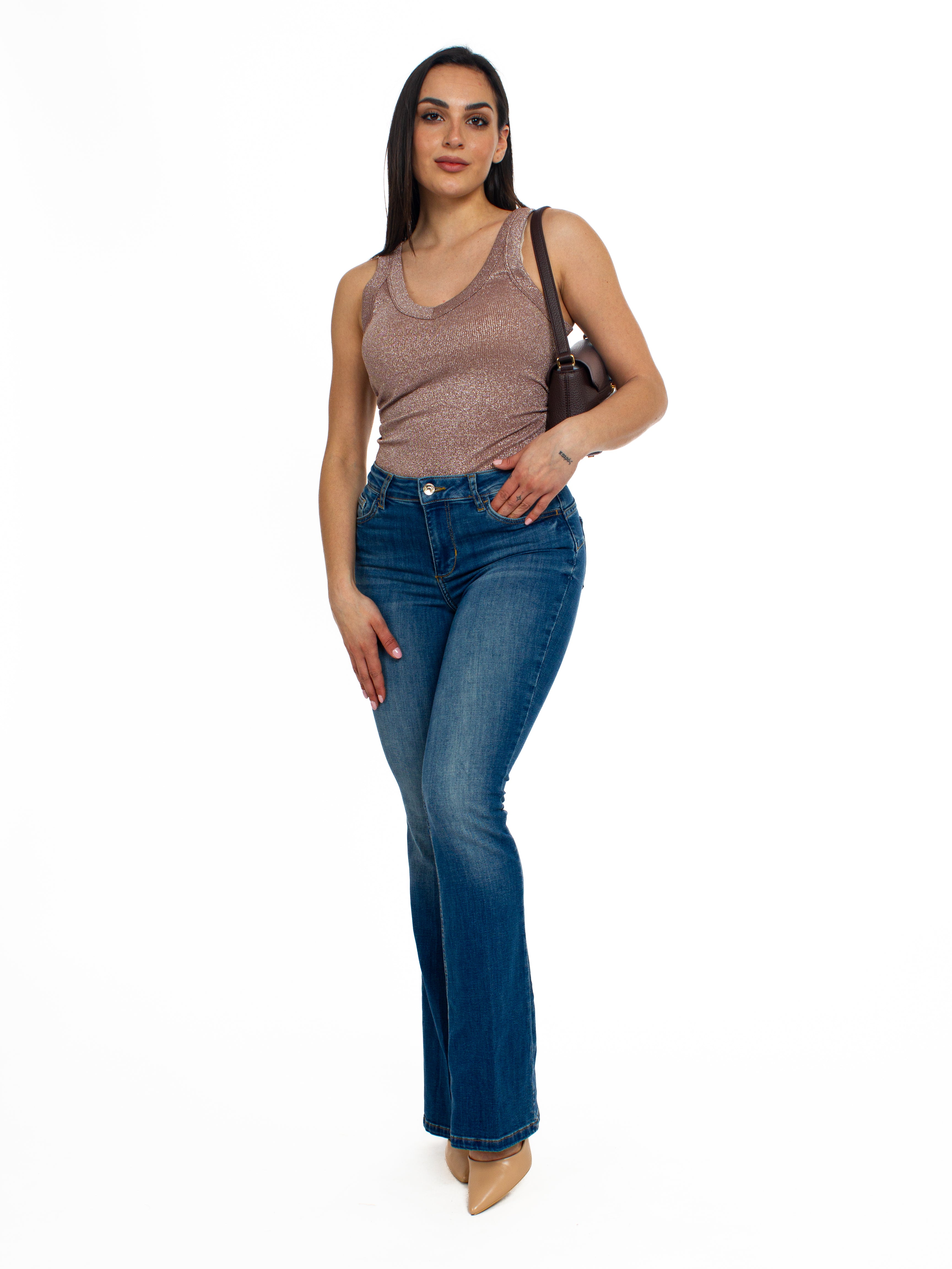 Jeans flare bottom up Liu-Jo
