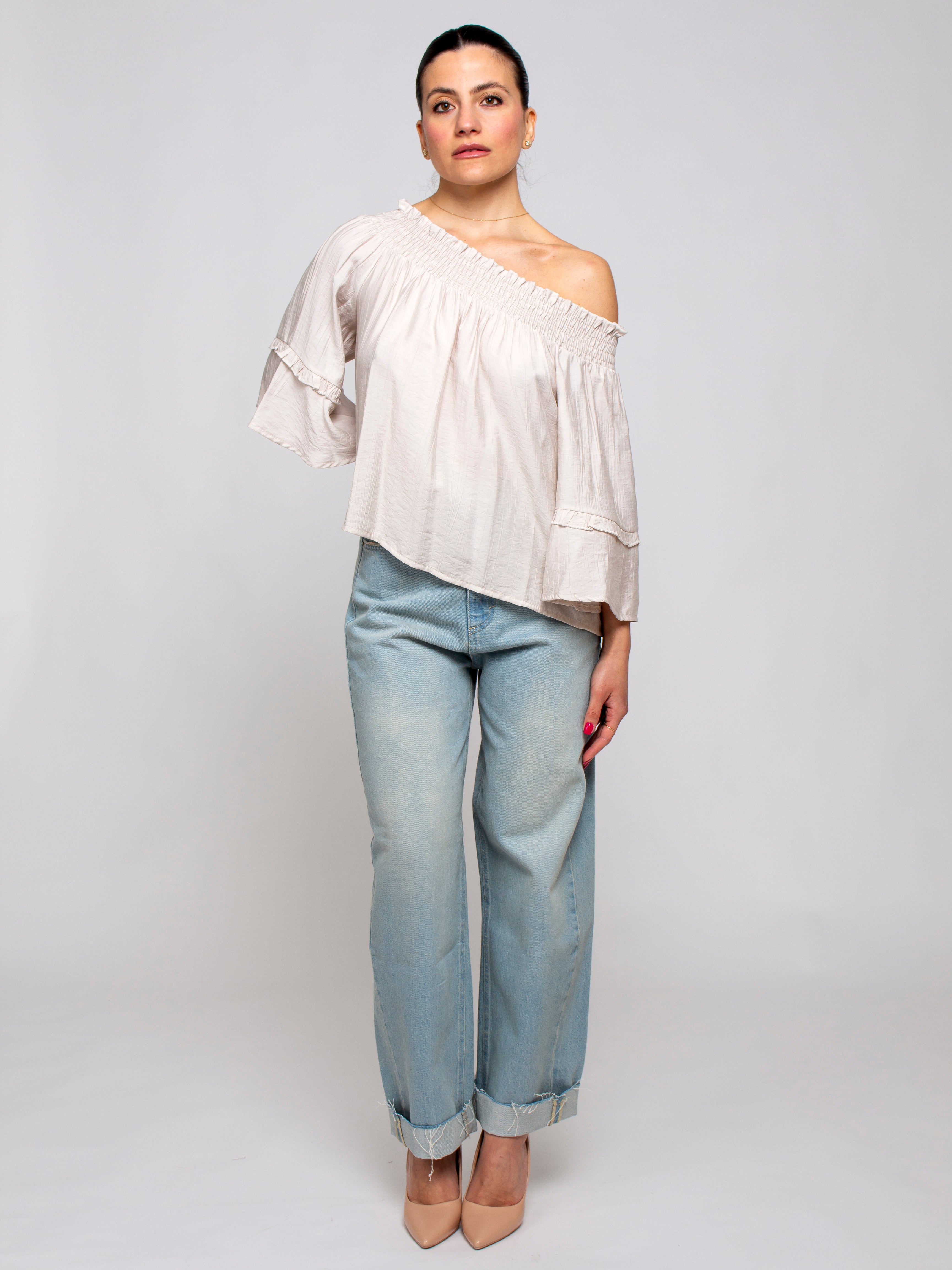 Jeans Barrel Fit To.Bì Demure