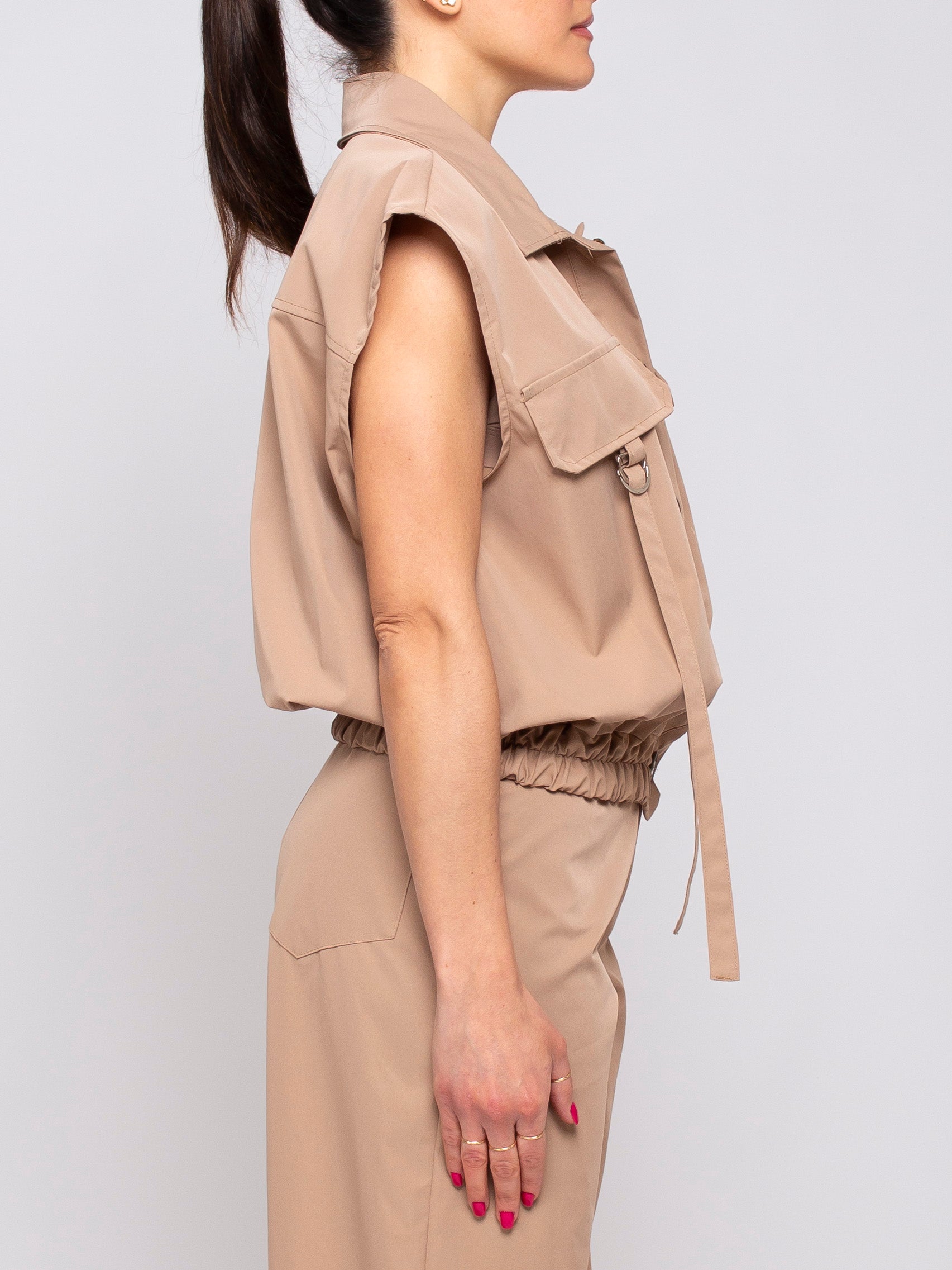 Gilet con tasconi Two Way