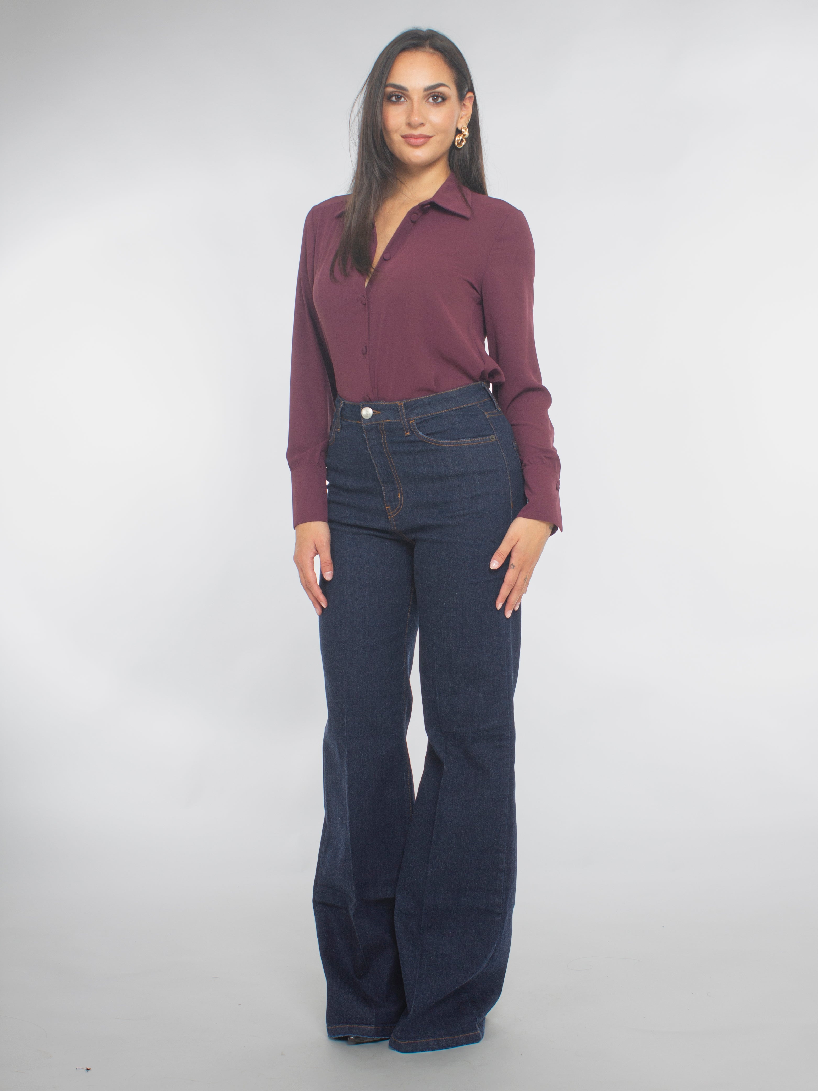Camicia Con Bottoncini Ricoperti Rinascimento