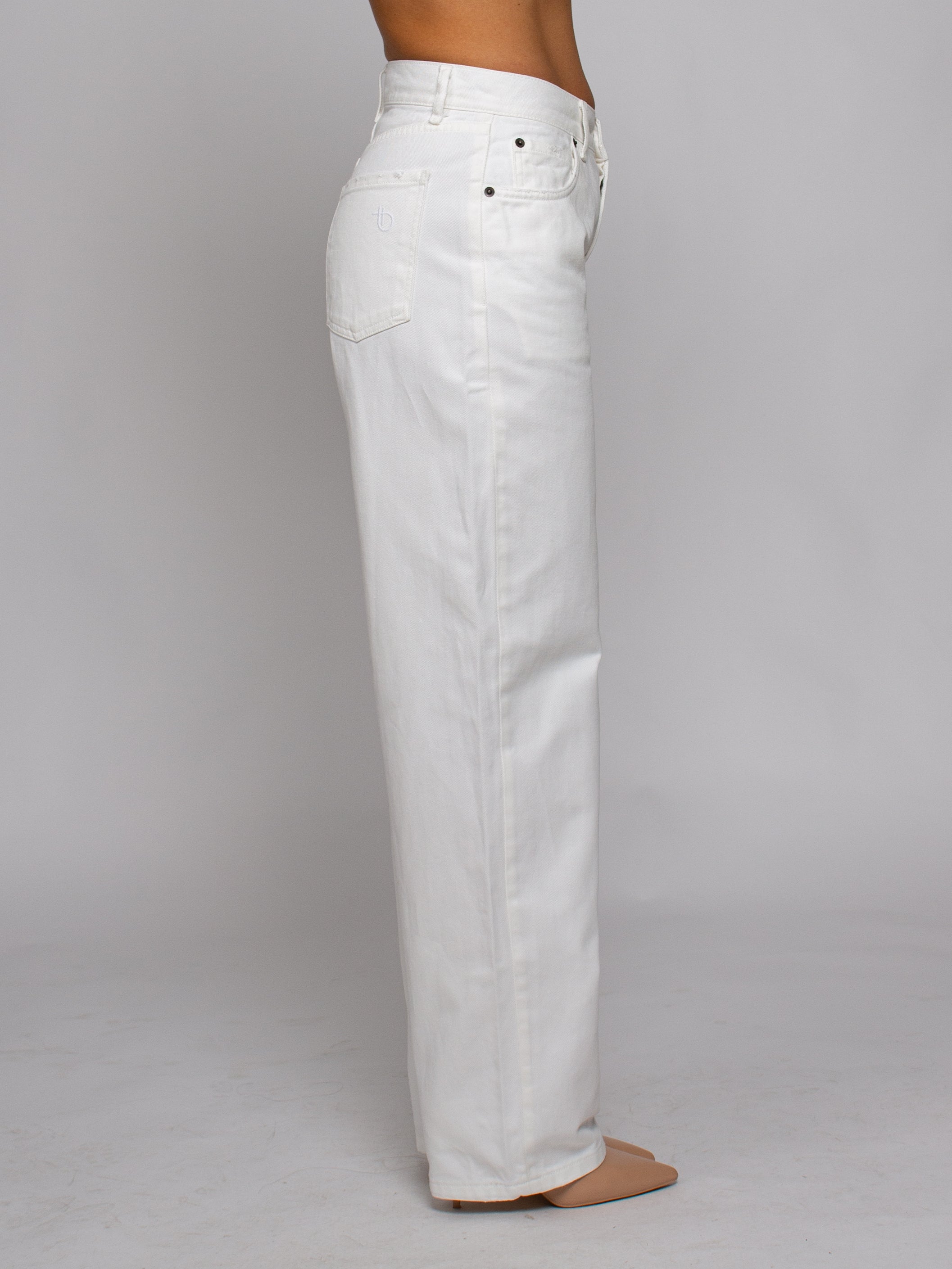 Jeans a vita alta To.Bì Demure