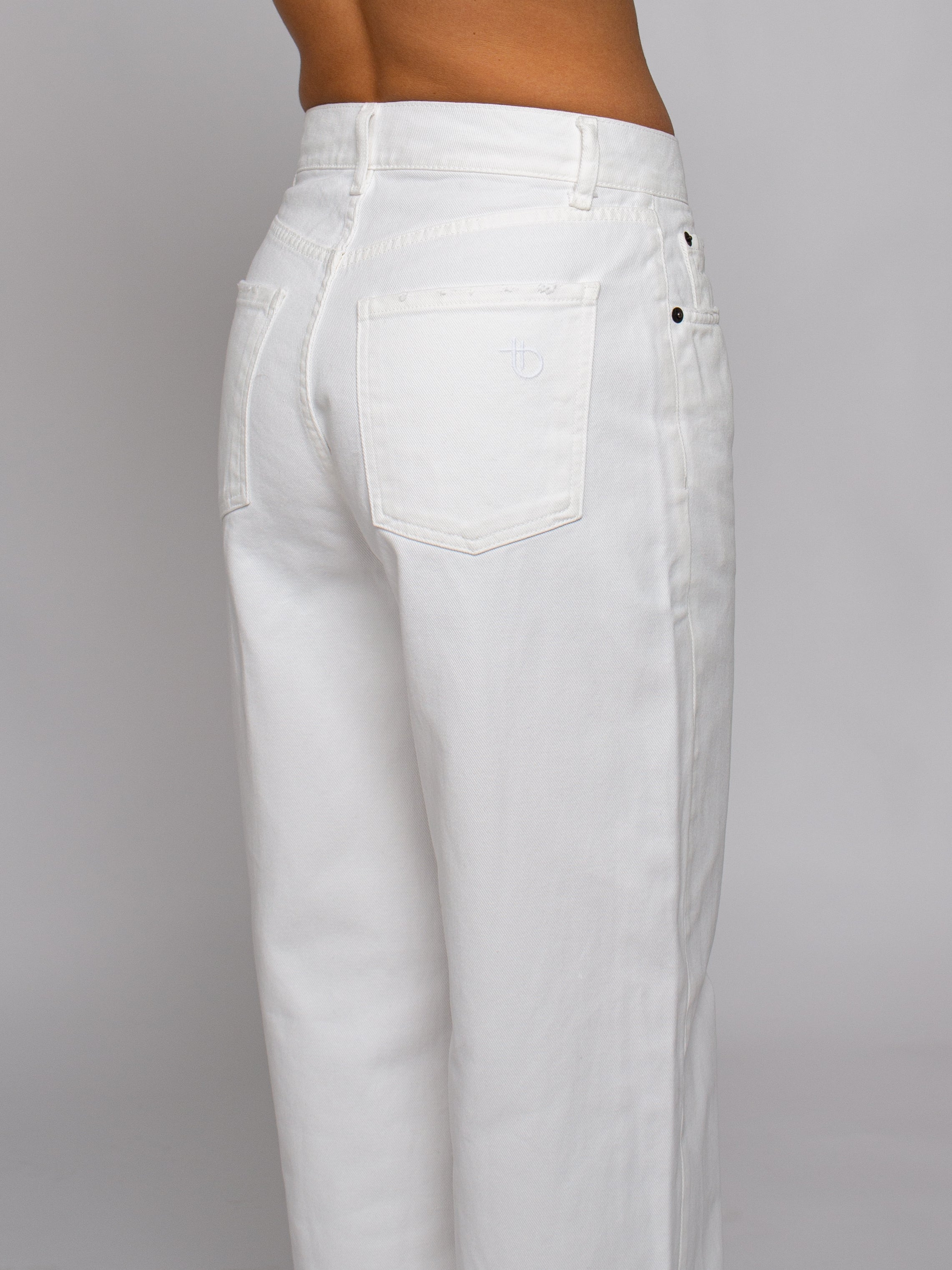 Jeans a vita alta To.Bì Demure