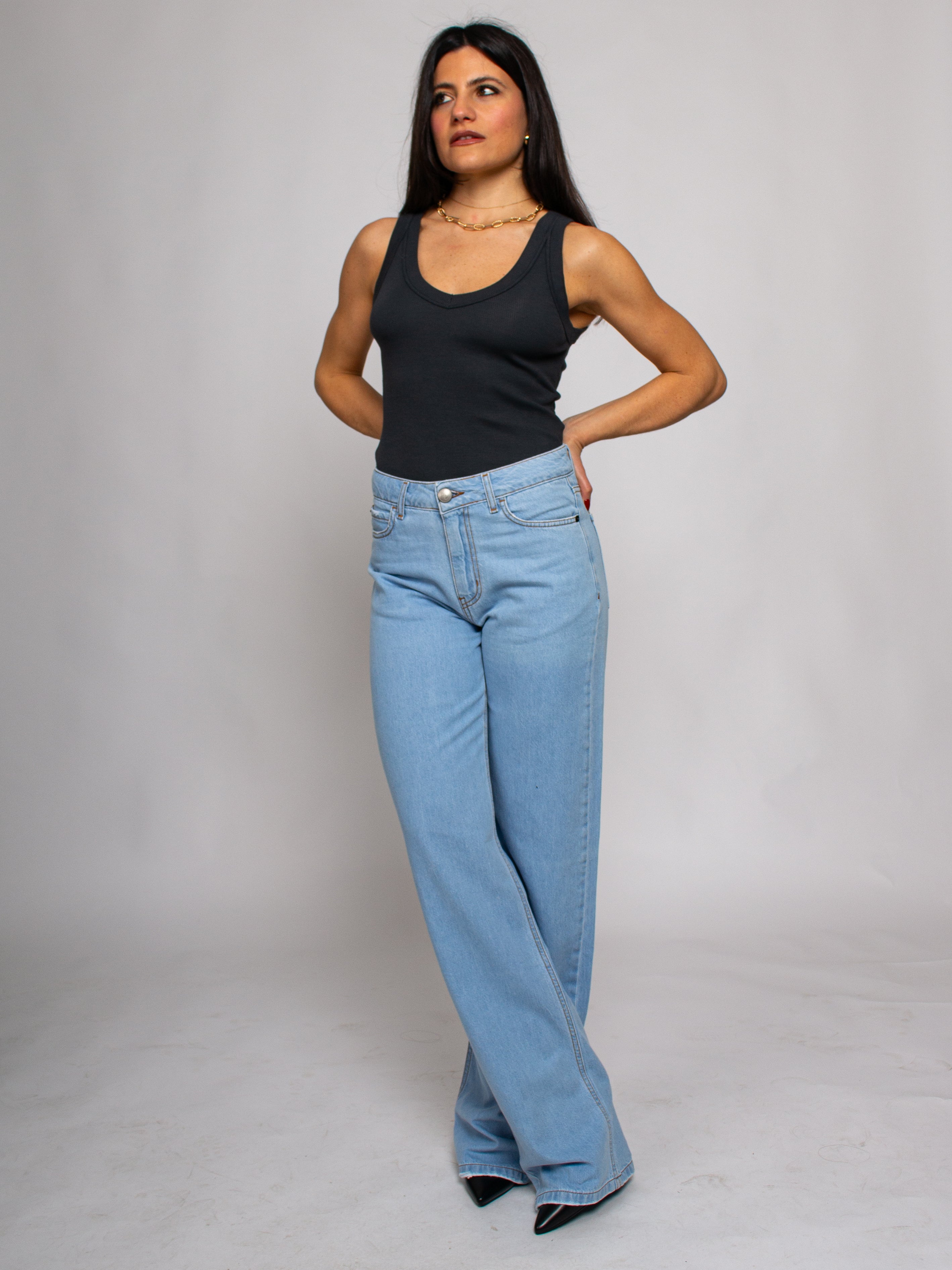 Jeans gamba dritta To.Bì Demure