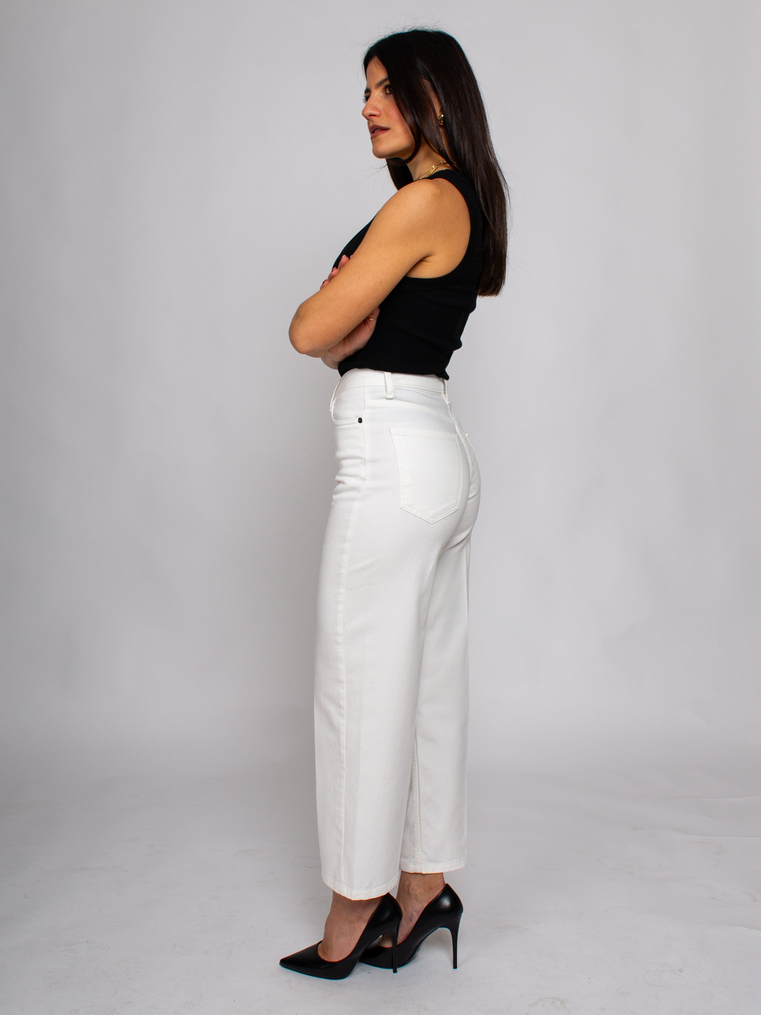 Jeans a vita alta To.Bì Demure