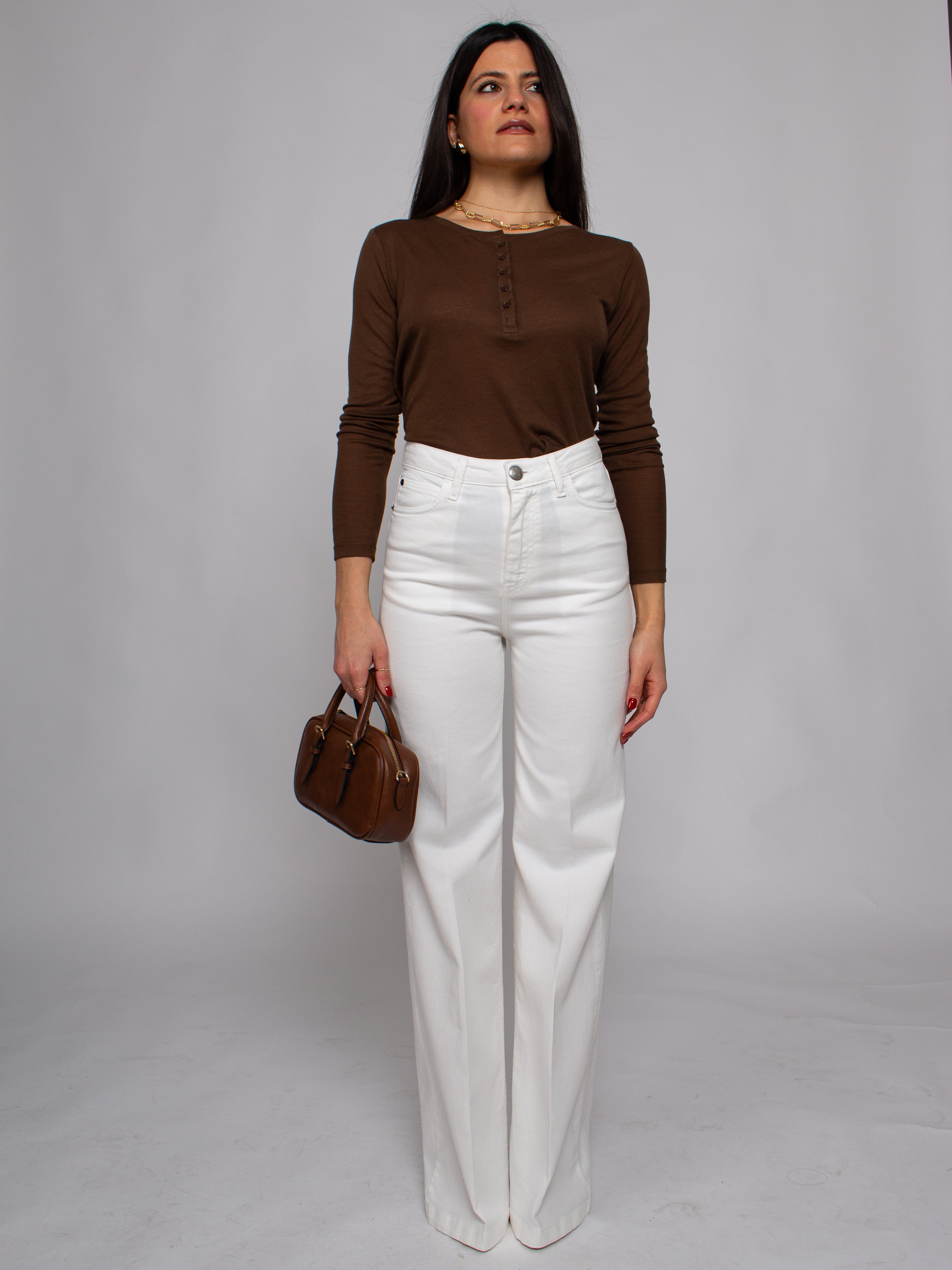 Jeans palazzo zampa To.Bì Demure