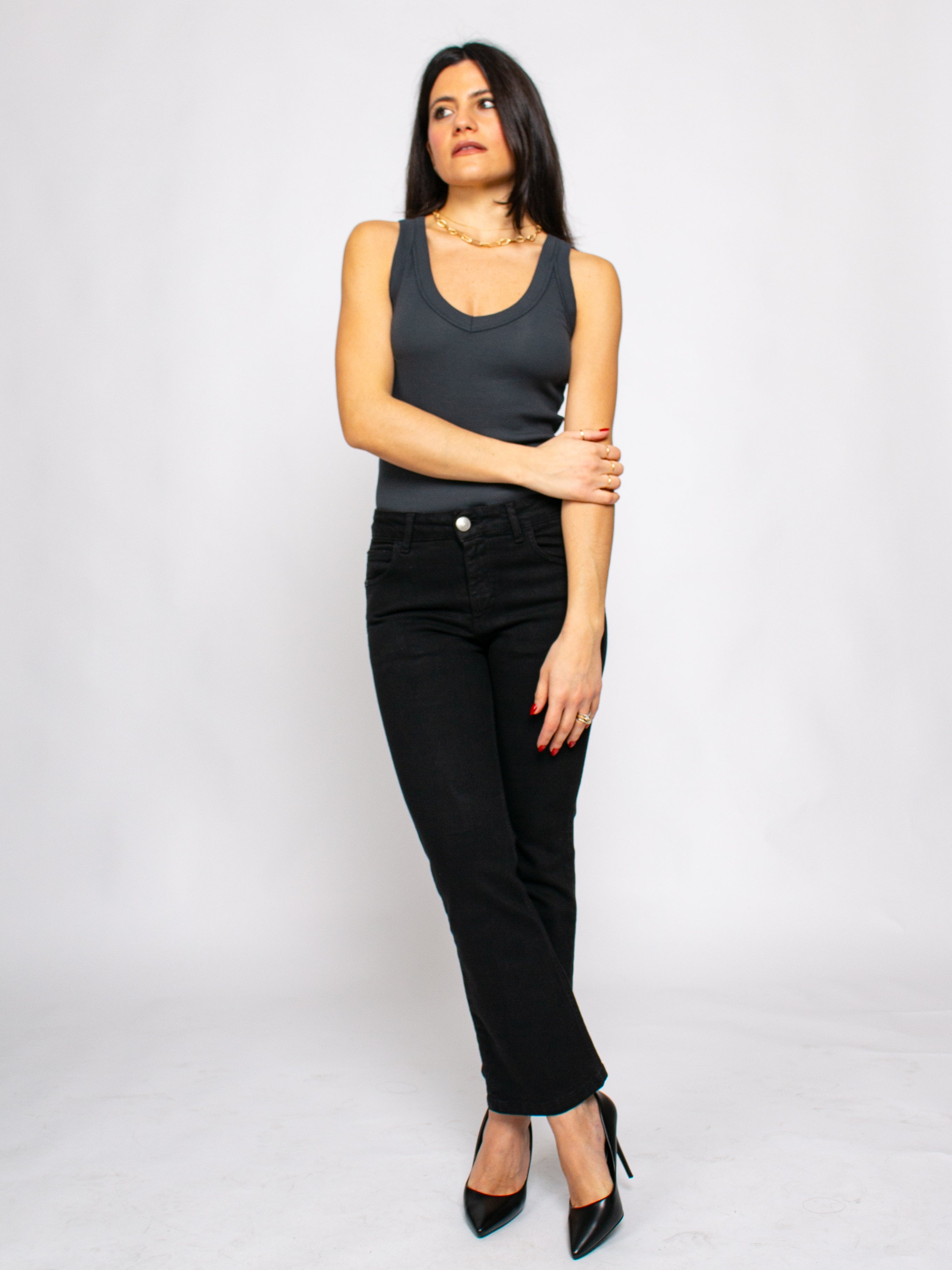 Jeans Push up To.Bì Demure