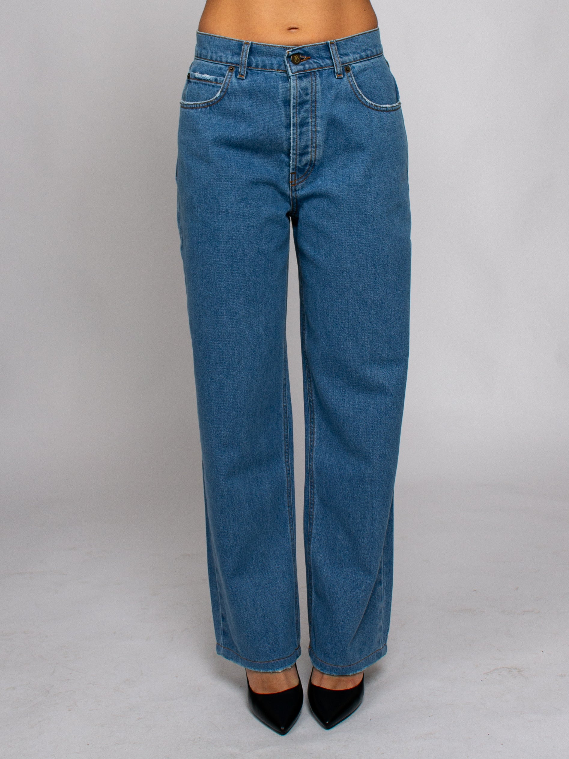 Jeans a vita alta To.Bì Demure