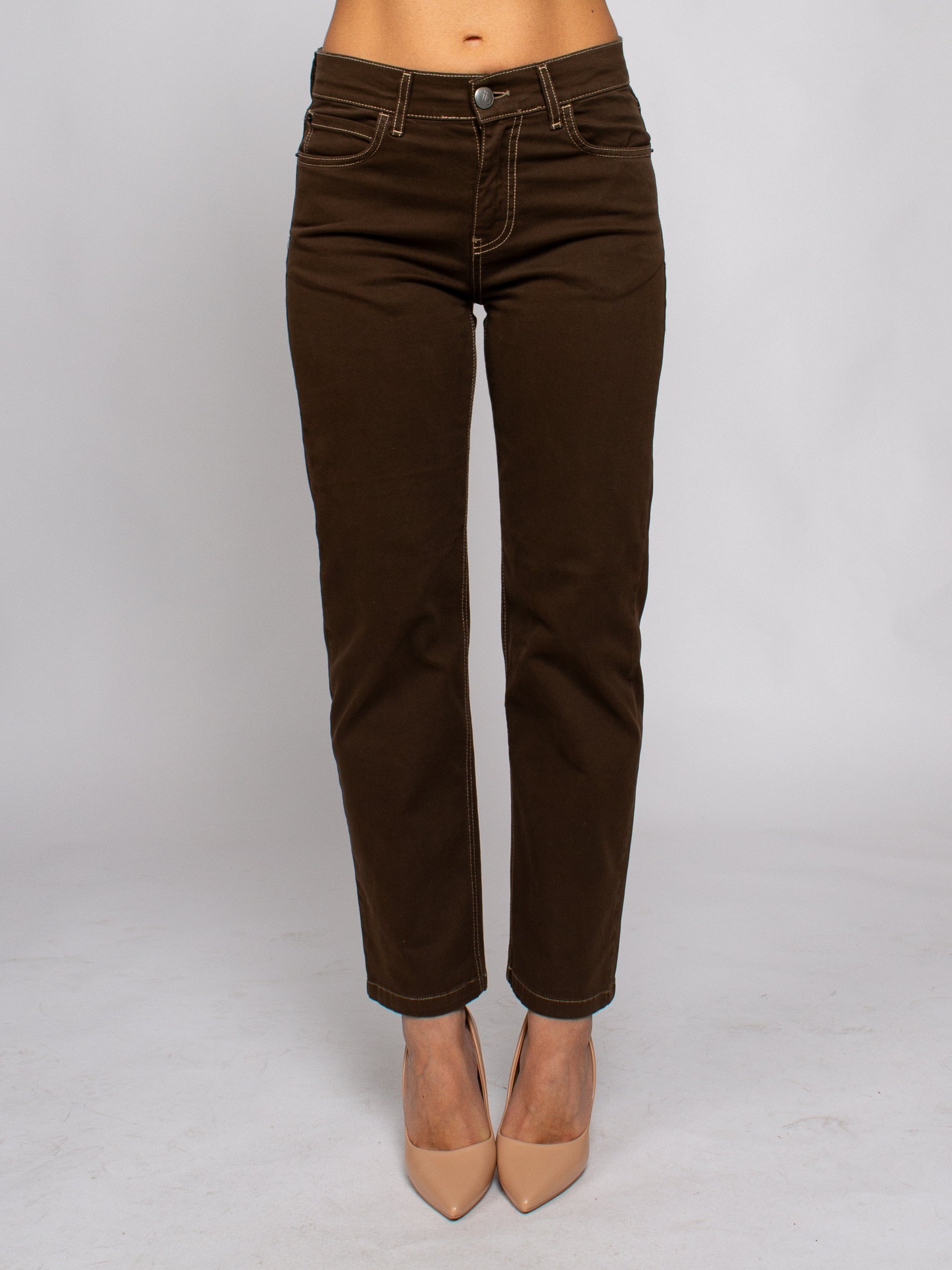 Jeans boyfriend a vita bassa To.Bì Demure