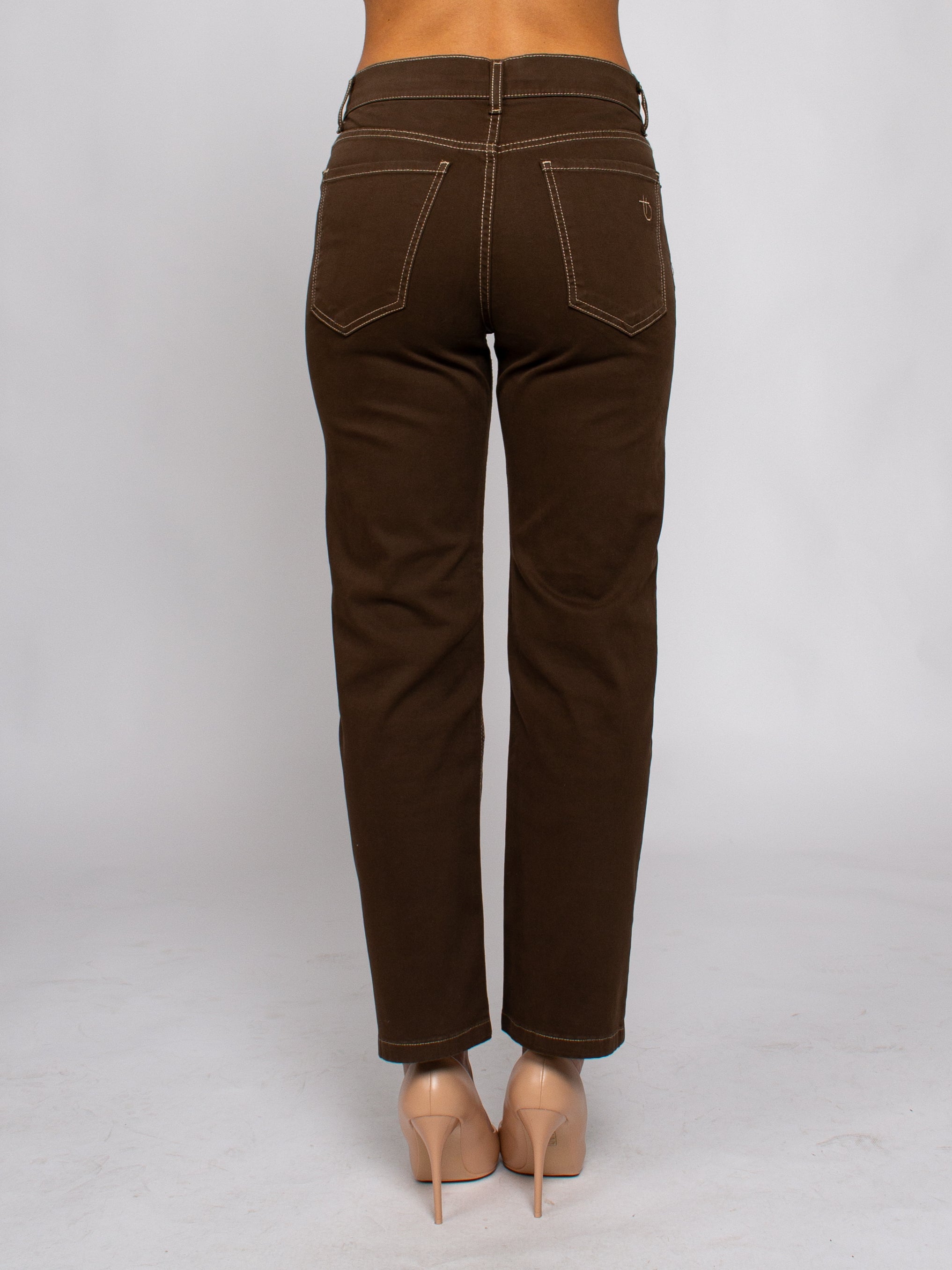 Jeans boyfriend a vita bassa To.Bì Demure