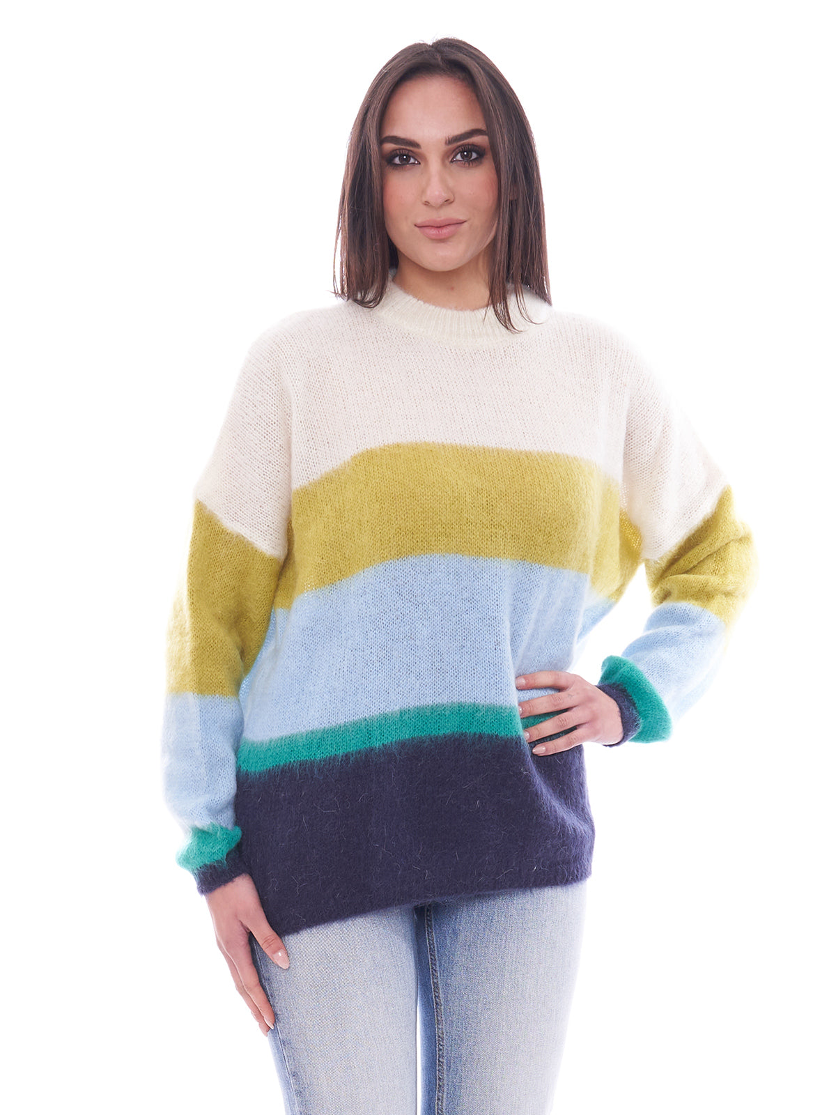 Vicolo striped sweater