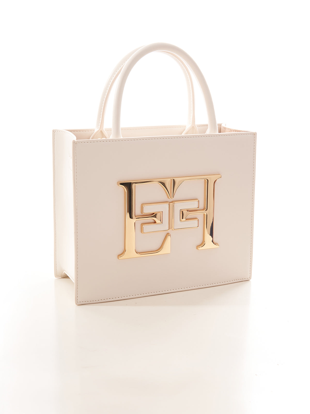 Borsa a mano piccola con logo Elisabetta Franchi