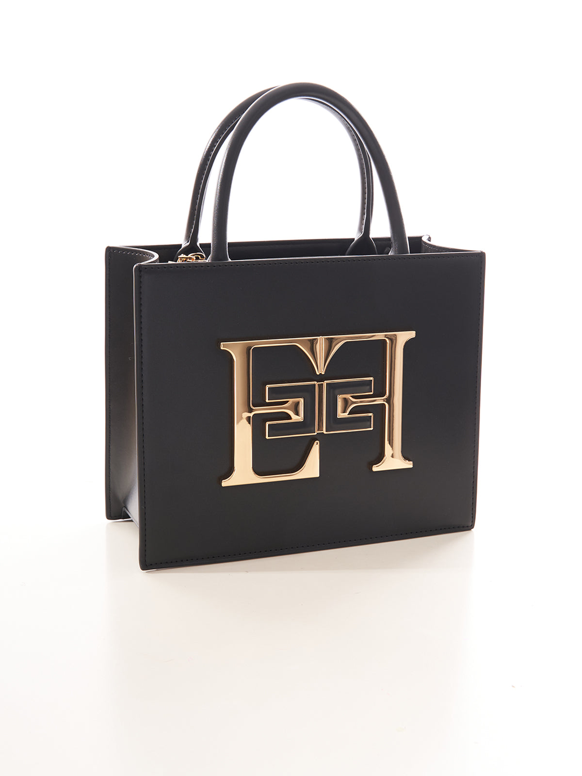 Borsa a mano piccola con logo Elisabetta Franchi