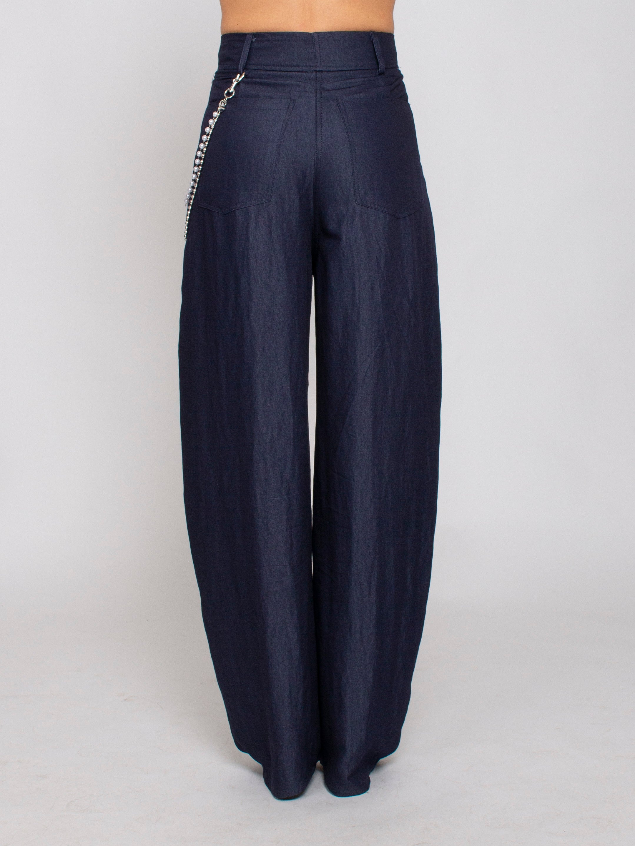 Pantalone con catena in perle You Decide