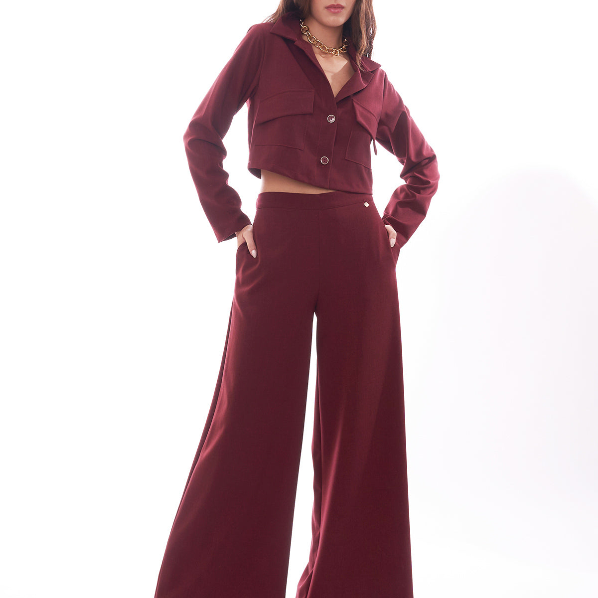 Rinascimento Pantaloni - Oil/petrolio - Foto 8