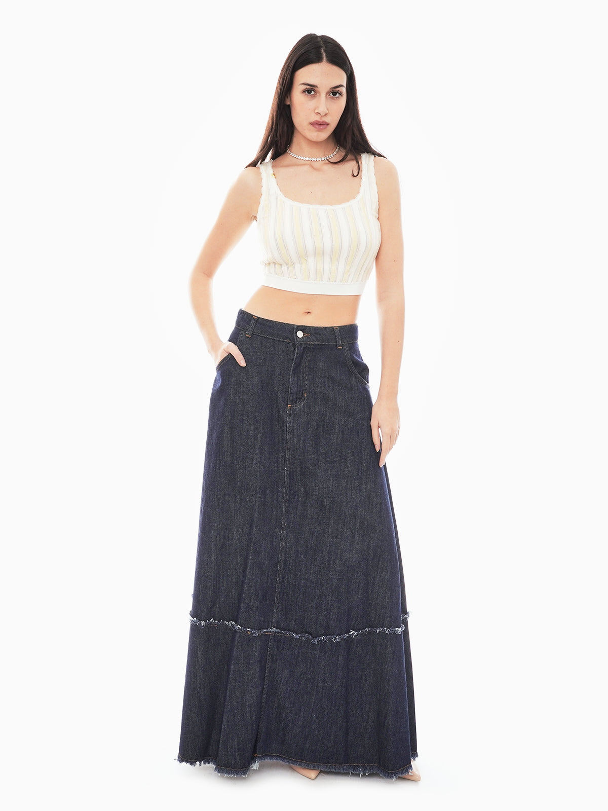 Gonne Midi Gonna Blu Rinascimento Rinascimento Gonne Saldi