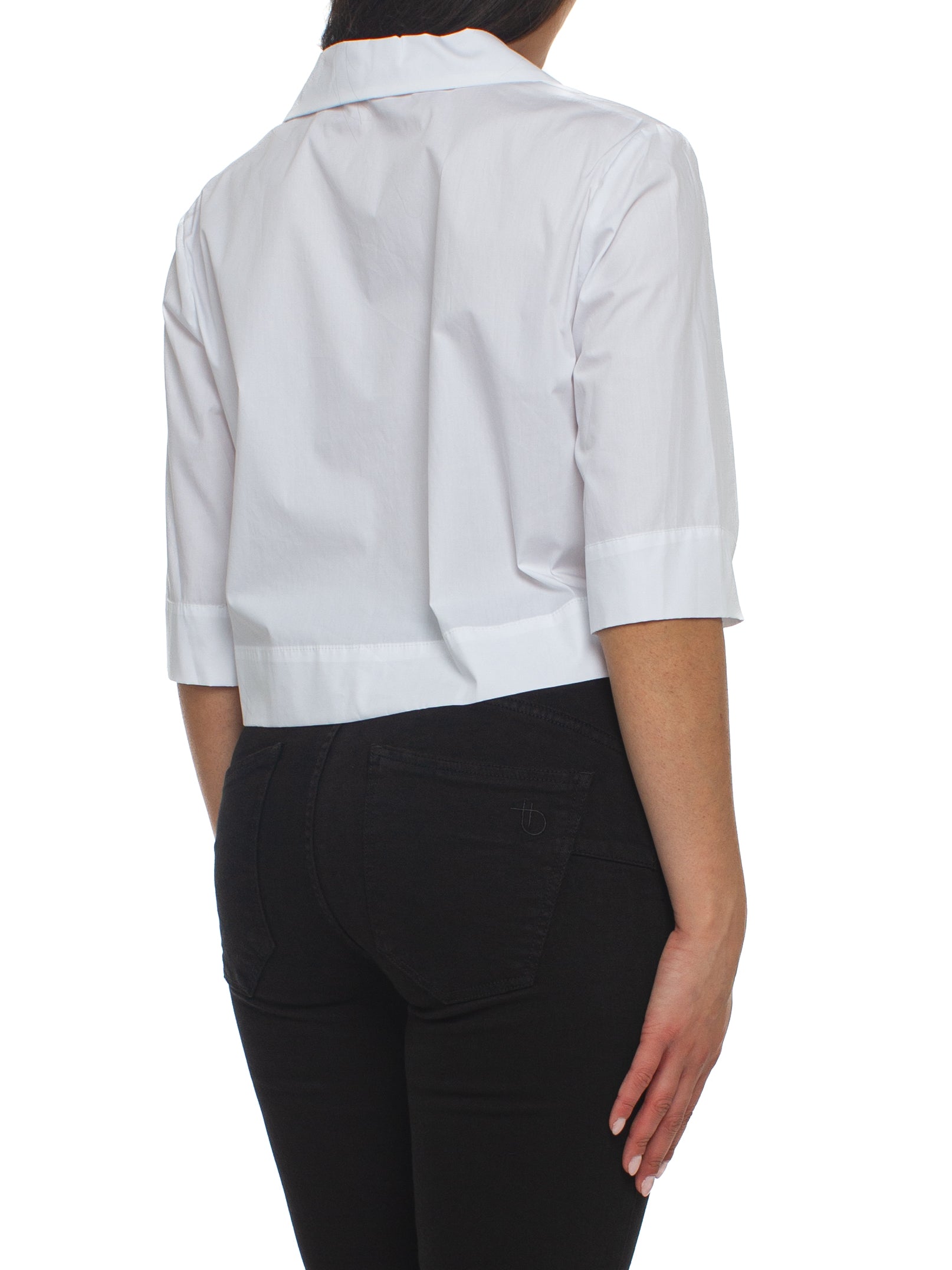 Camicia crop Rinascimento