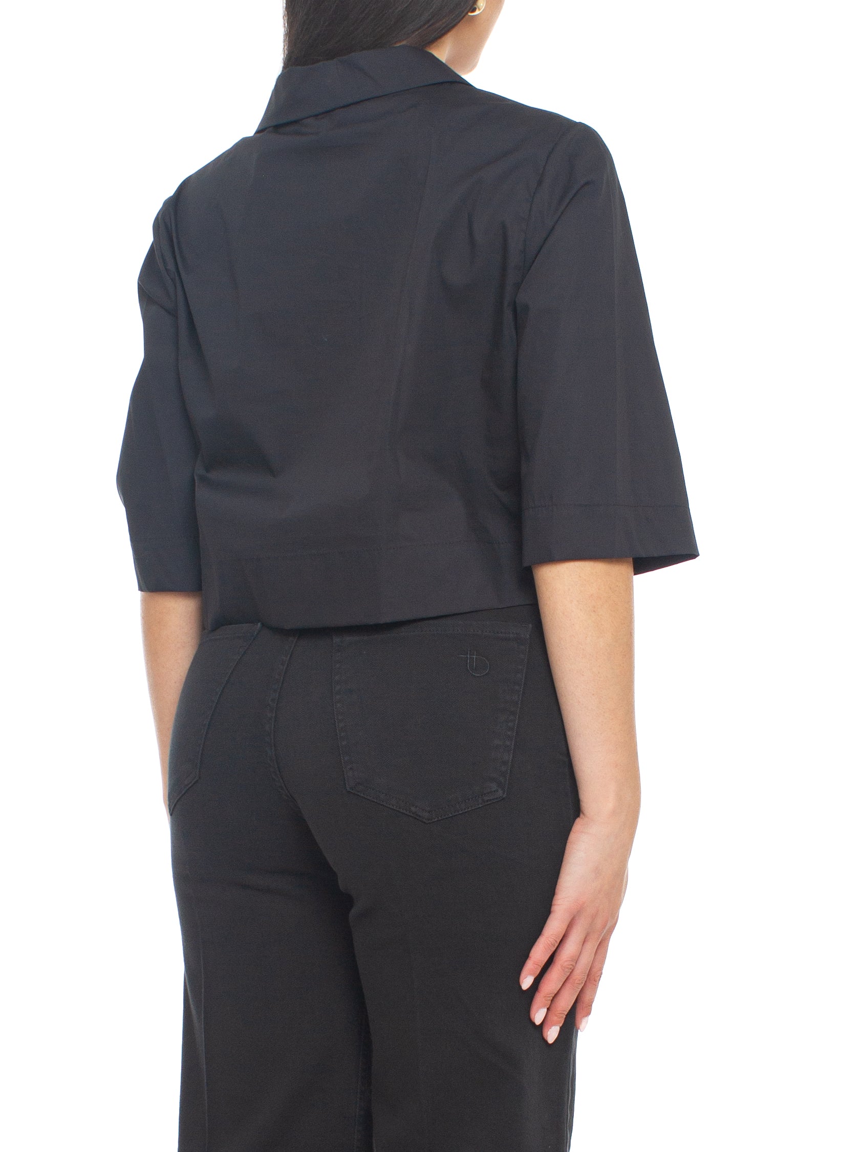 Camicia crop Rinascimento