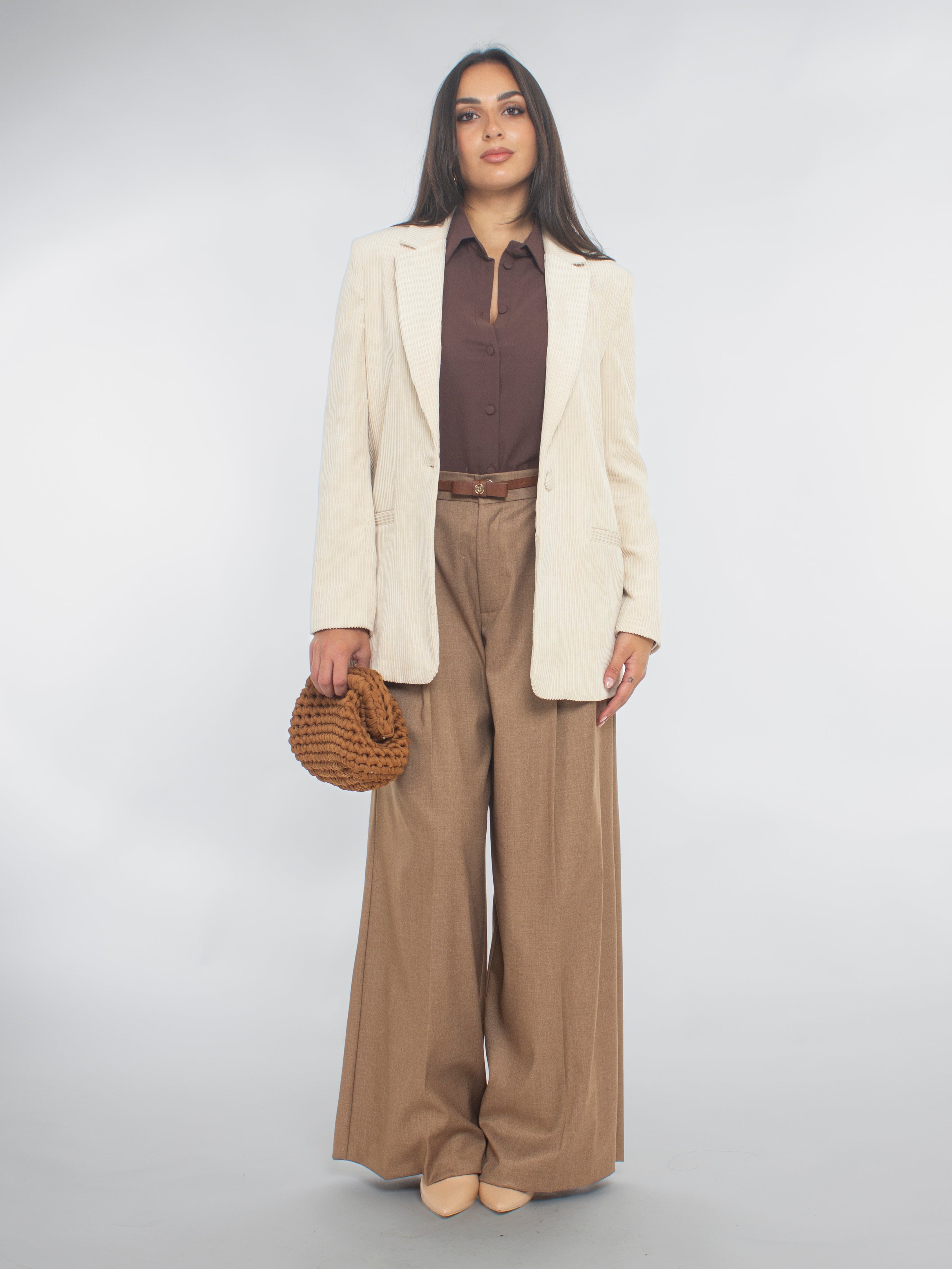 Blazer in velluto Rinascimento