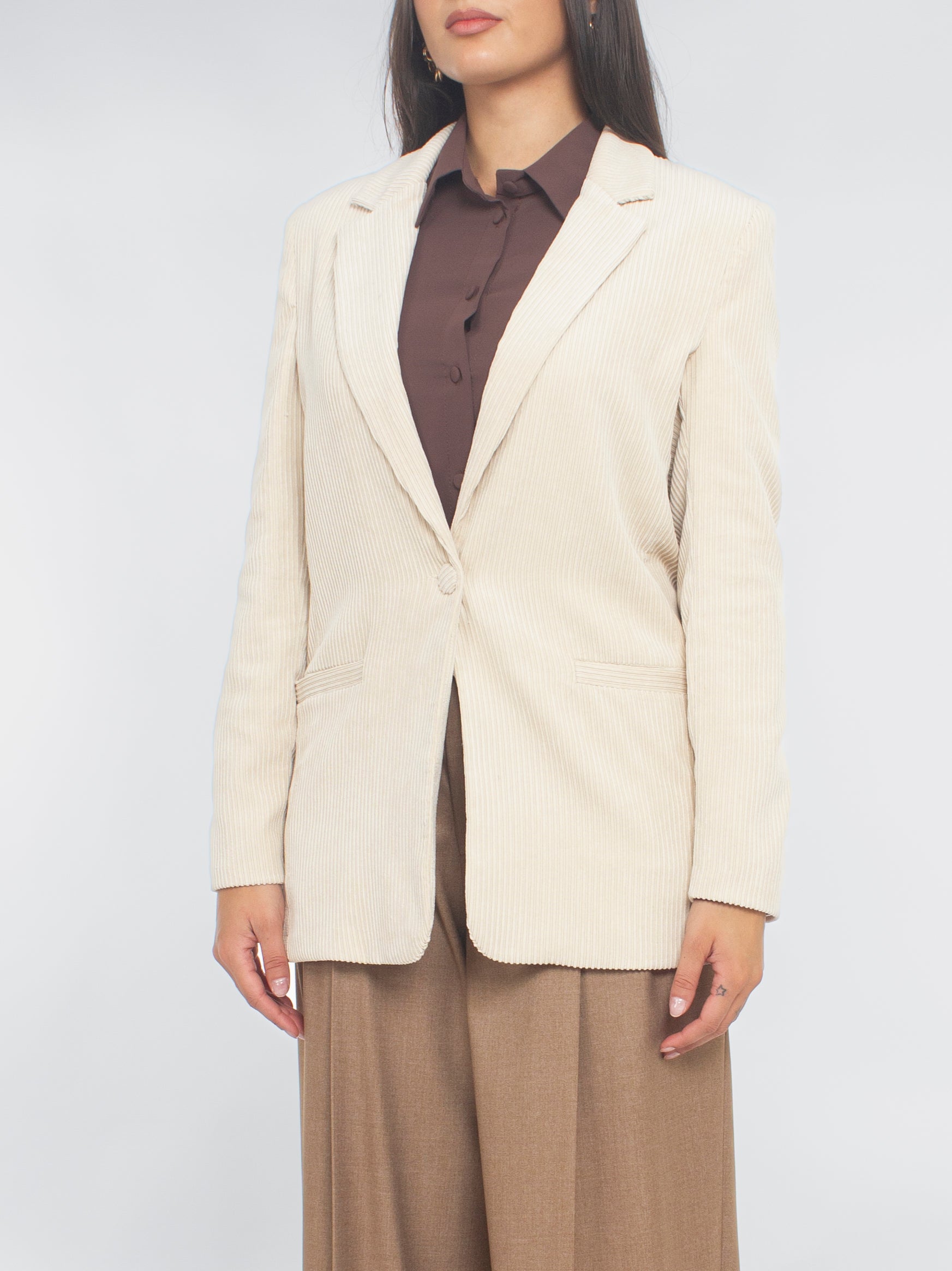 Blazer in velluto Rinascimento