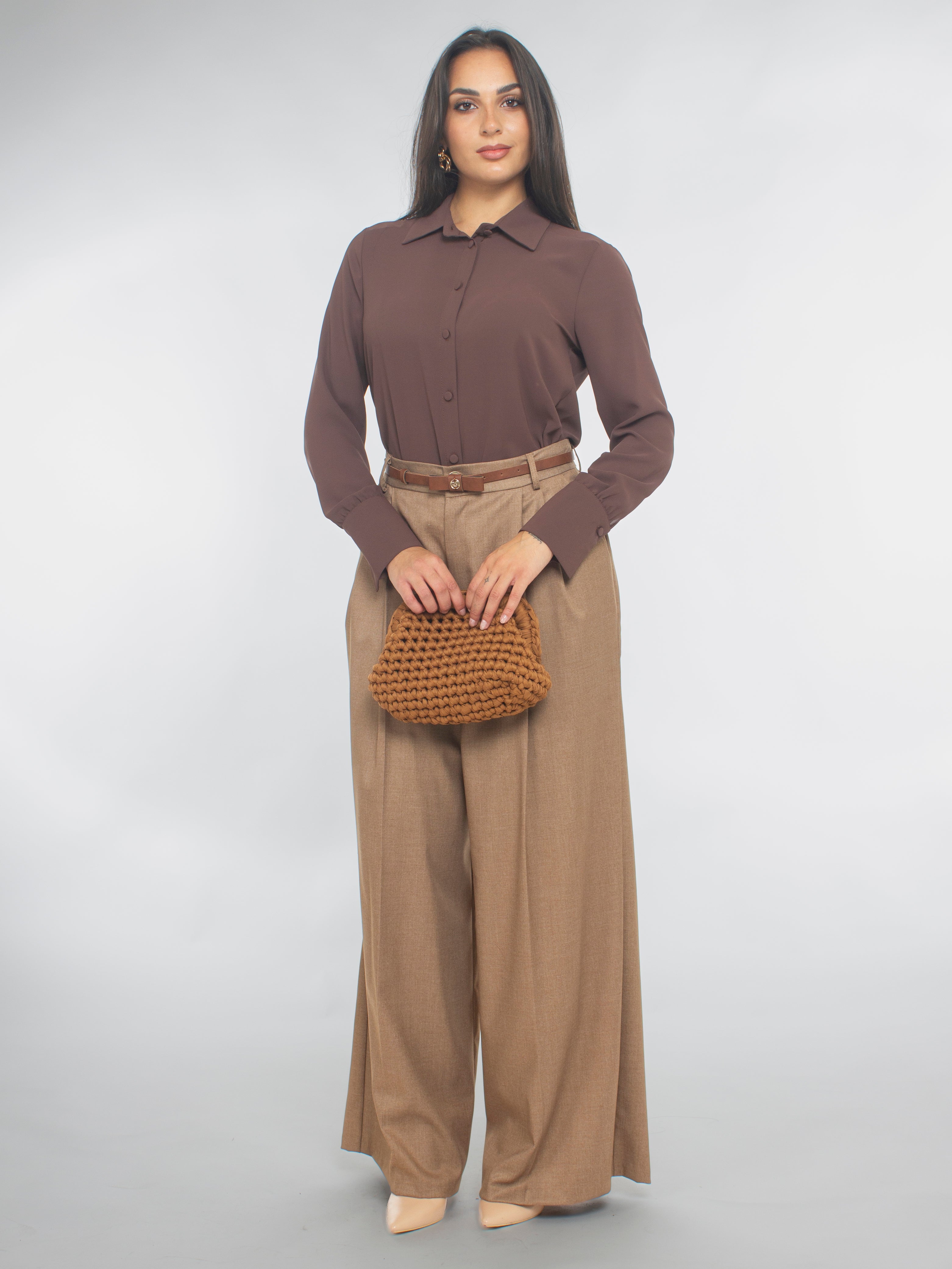 Camicia Con Bottoncini Ricoperti Rinascimento
